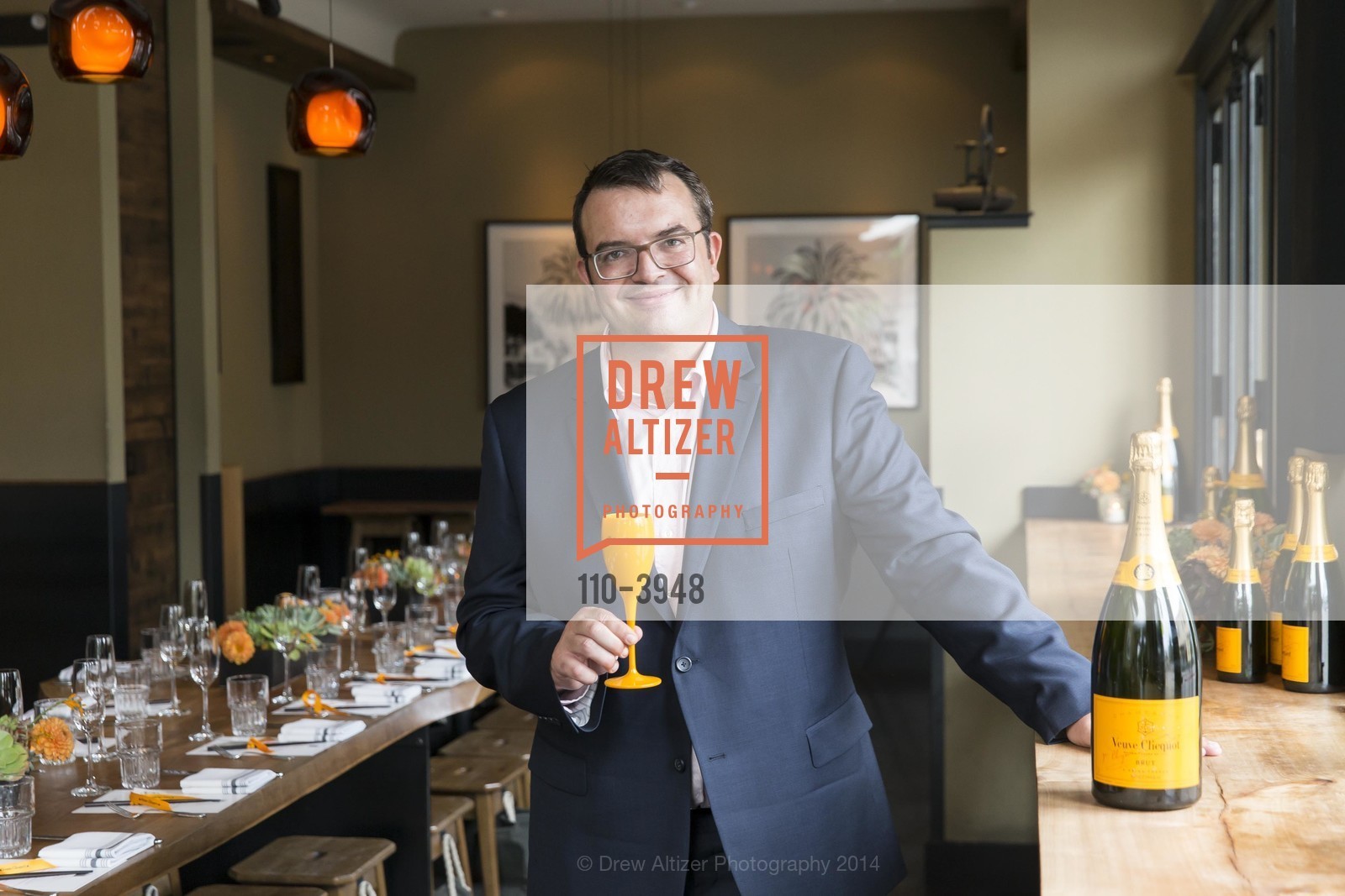 VEUVE CLICQUOTE Tasting Dinner, US, August 19th, 2014, Photo #110-3948 Photo #110-3948