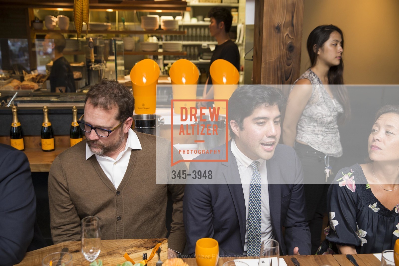 VEUVE CLICQUOTE Tasting Dinner, US, August 19th, 2014, Photo #345-3948 Photo #345-3948