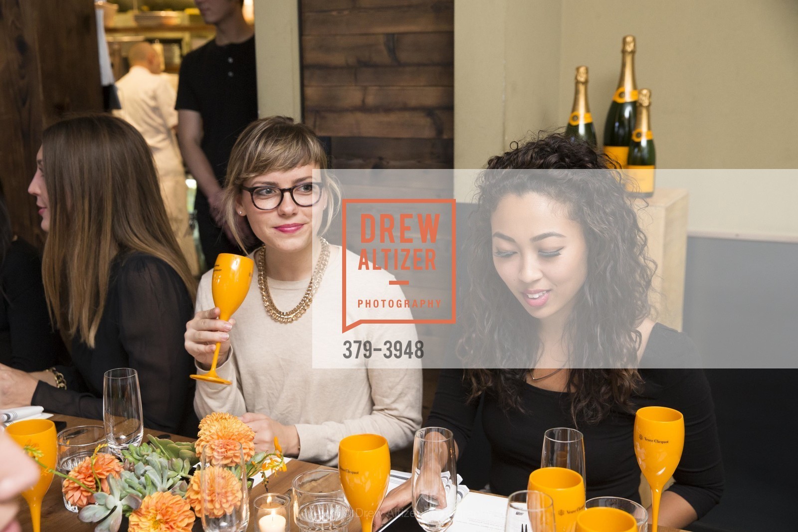 VEUVE CLICQUOTE Tasting Dinner, US, August 19th, 2014, Photo #379-3948 Photo #379-3948