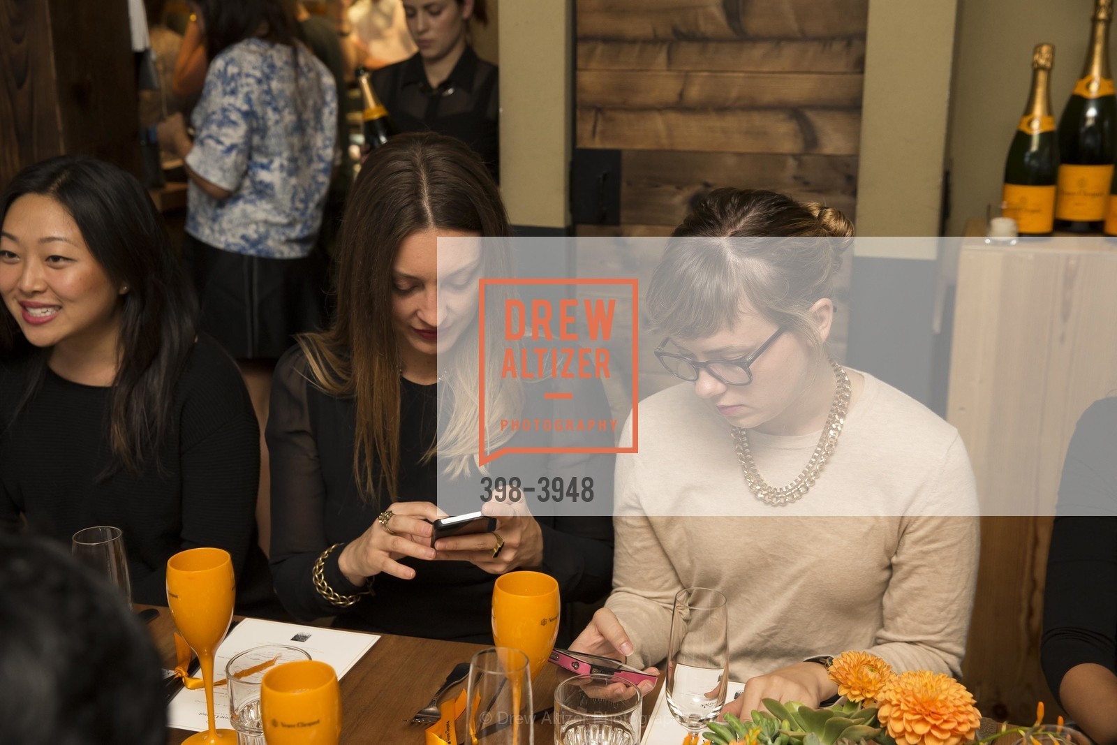 VEUVE CLICQUOTE Tasting Dinner, US, August 19th, 2014, Photo #398-3948 Photo #398-3948