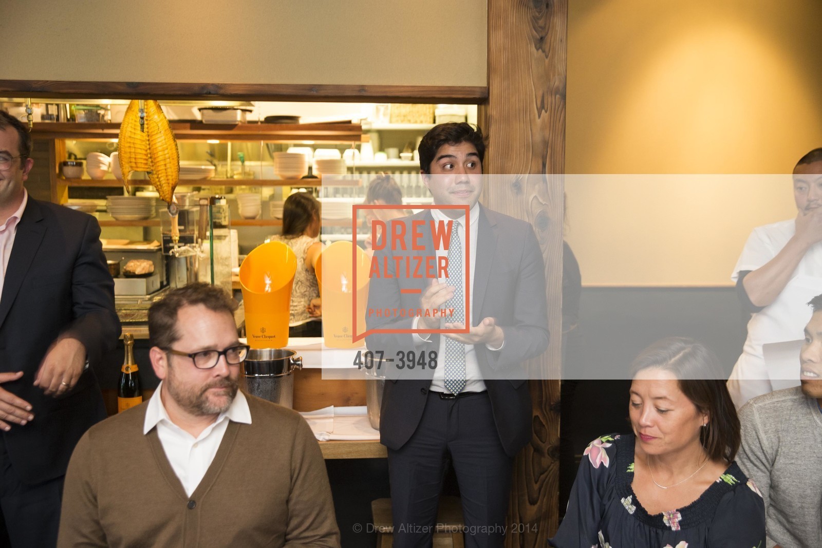 VEUVE CLICQUOTE Tasting Dinner, US, August 19th, 2014, Photo #407-3948 Photo #407-3948