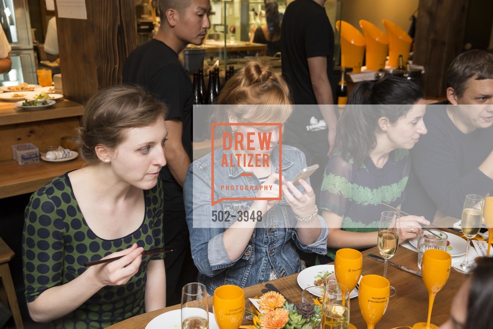 VEUVE CLICQUOTE Tasting Dinner, US, August 19th, 2014, Photo #502-3948 Photo #502-3948