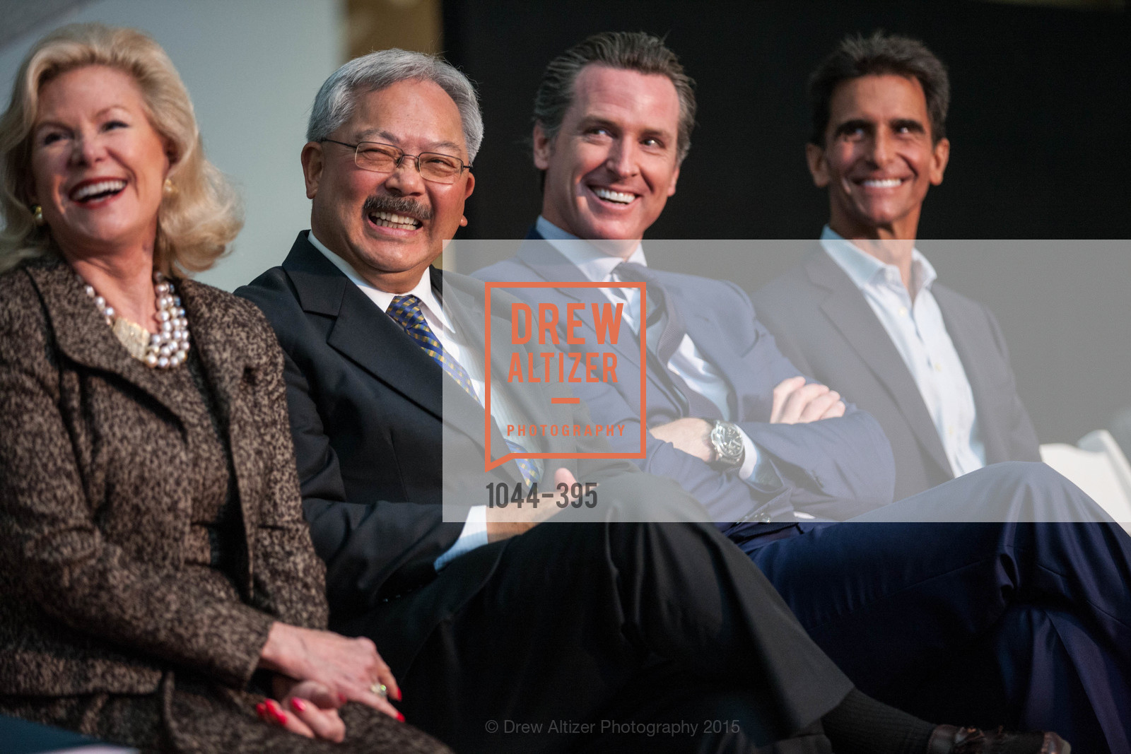 Willie Brown, Gavin Newsom, Dede Wilsey, Ed Lee, Belva Davis, Mark Leno, Richard Benefield, 10th Anniversary of the new de Young: Community Day, de Young Museum, October 17th, 2015,Drew Altizer, Drew Altizer Photography, full-service agency, private events, San Francisco photographer, photographer california