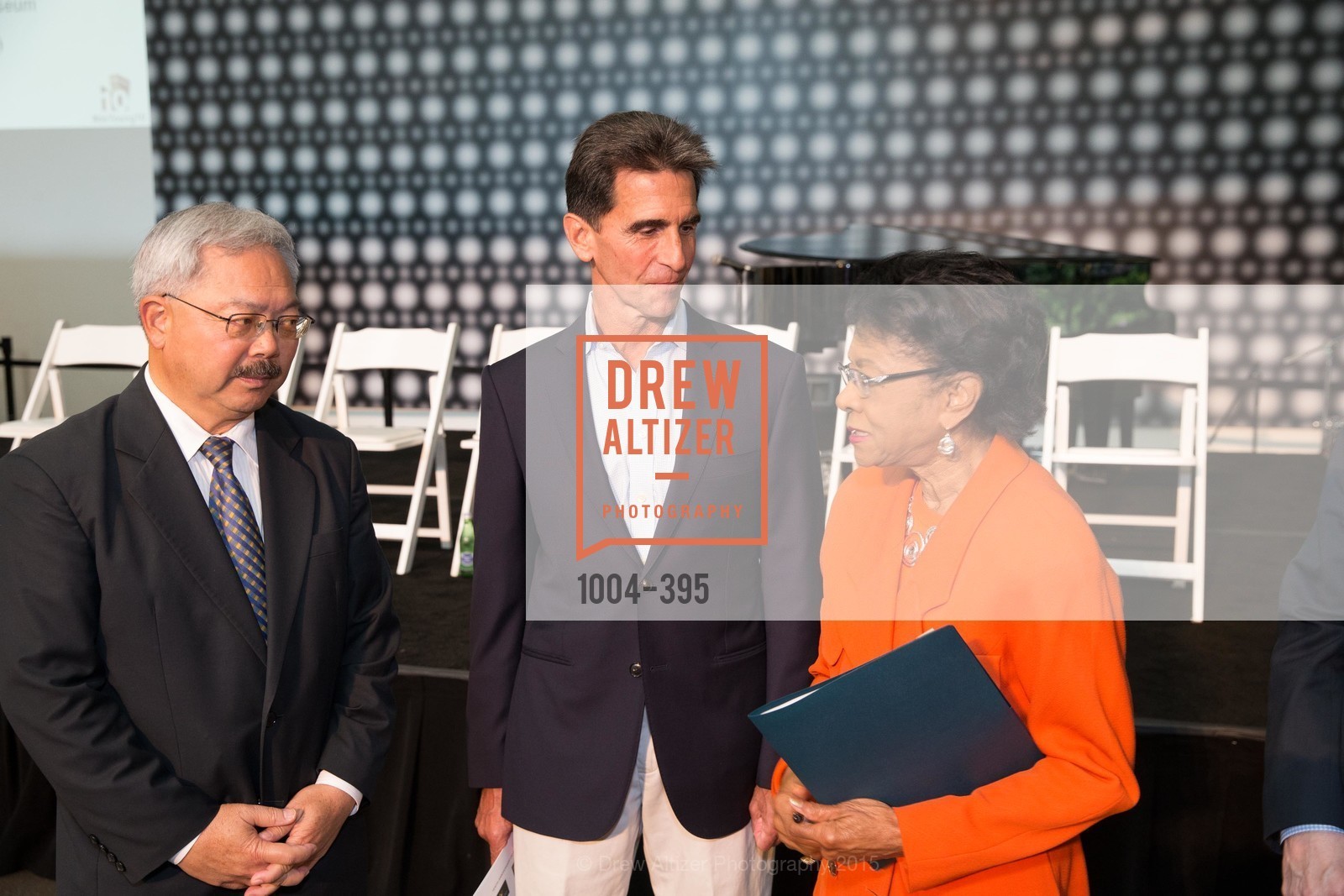 Ed Lee, Mark Leno, Belva Davis, 10th Anniversary of the new de Young: Community Day, de Young Museum, October 17th, 2015,Drew Altizer, Drew Altizer Photography, full-service event agency, private events, San Francisco photographer, photographer California