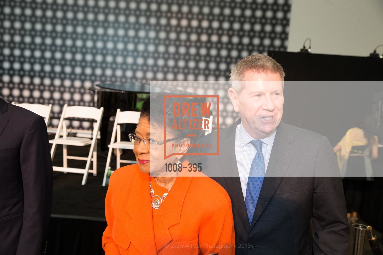 Belva Davis, Richard Benefield, 10th Anniversary of the new de Young: Community Day, de Young Museum, October 17th, 2015,Drew Altizer, Drew Altizer Photography, full-service agency, private events, San Francisco photographer, photographer california