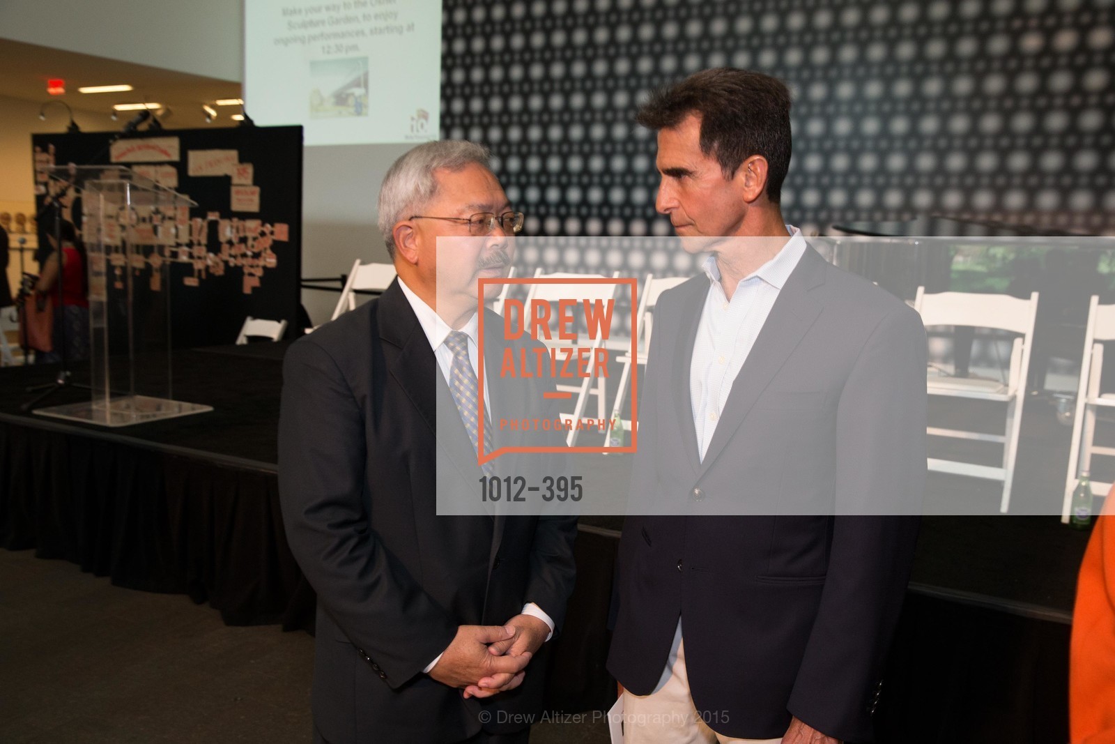 Ed Lee, Mark Leno, 10th Anniversary of the new de Young: Community Day, de Young Museum, October 17th, 2015,Drew Altizer, Drew Altizer Photography, full-service event agency, private events, San Francisco photographer, photographer California