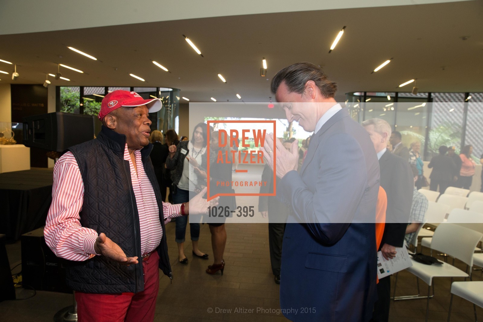 Willie Brown, Gavin Newsom, 10th Anniversary of the new de Young: Community Day, de Young Museum, October 17th, 2015,Drew Altizer, Drew Altizer Photography, full-service agency, private events, San Francisco photographer, photographer california