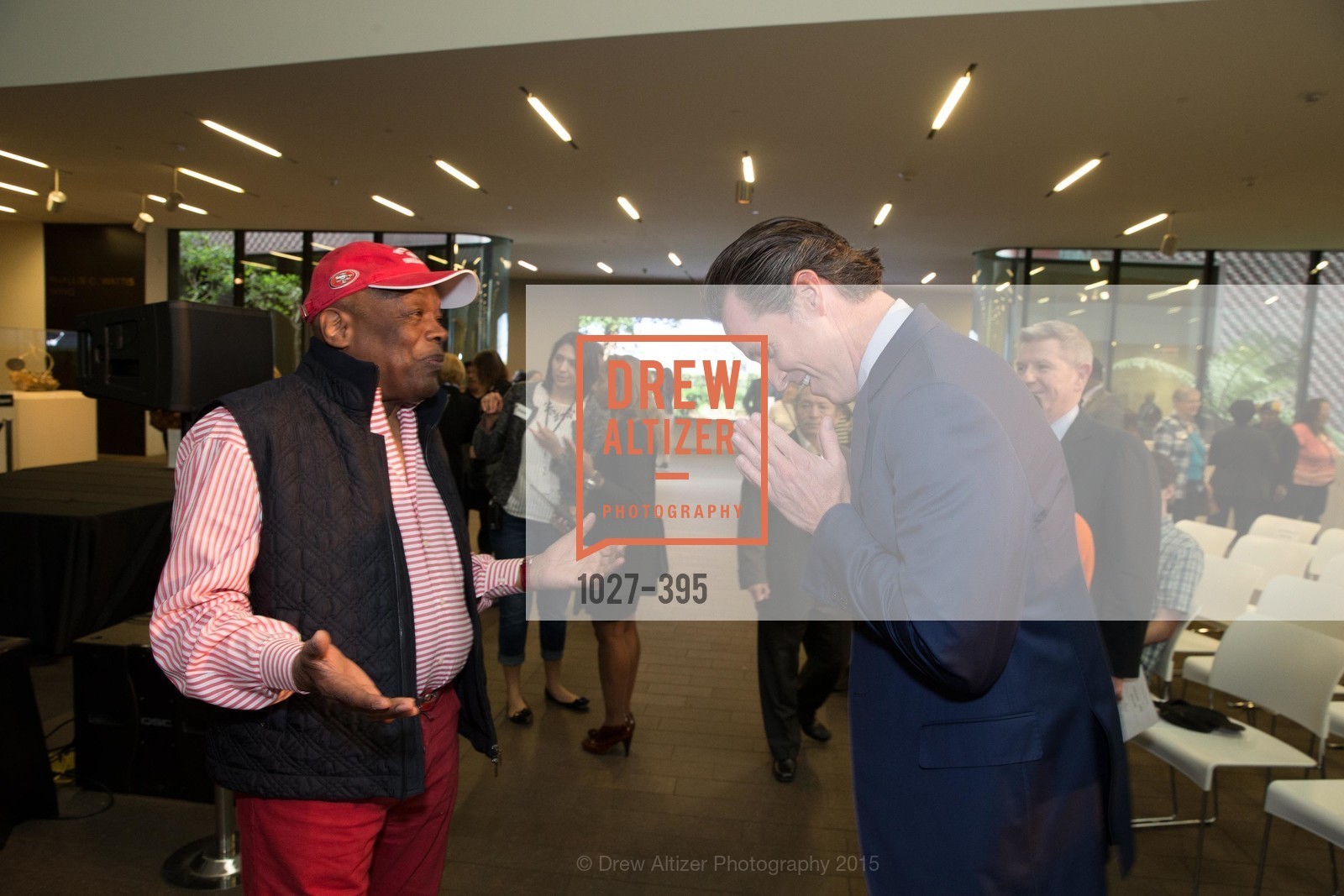 Willie Brown, Gavin Newsom, 10th Anniversary of the new de Young: Community Day, de Young Museum, October 17th, 2015,Drew Altizer, Drew Altizer Photography, full-service agency, private events, San Francisco photographer, photographer california