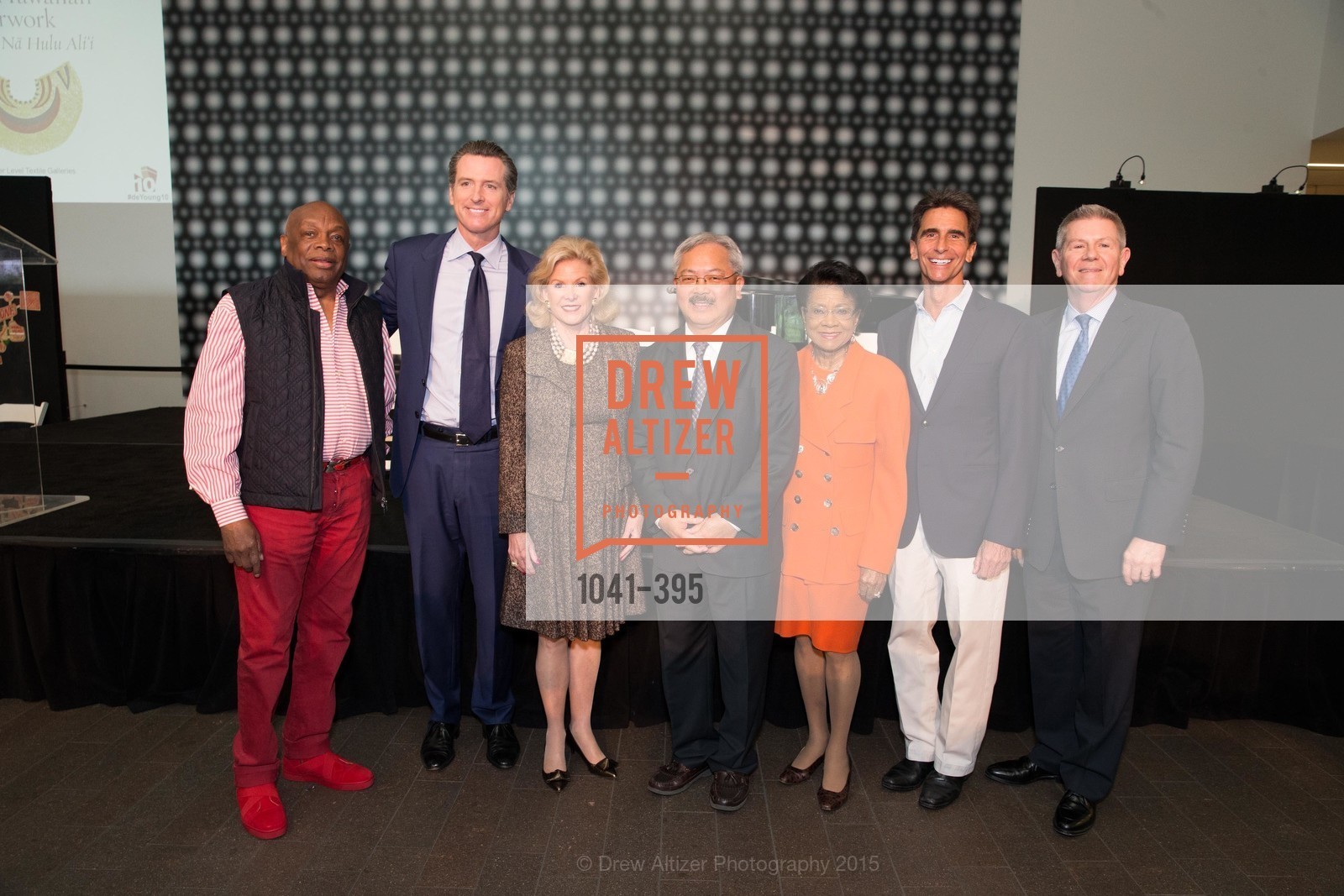 Willie Brown, Gavin Newsom, Dede Wilsey, Ed Lee, Belva Davis, Mark Leno, Richard Benefield, 10th Anniversary of the new de Young: Community Day, de Young Museum, October 17th, 2015,Drew Altizer, Drew Altizer Photography, full-service agency, private events, San Francisco photographer, photographer california