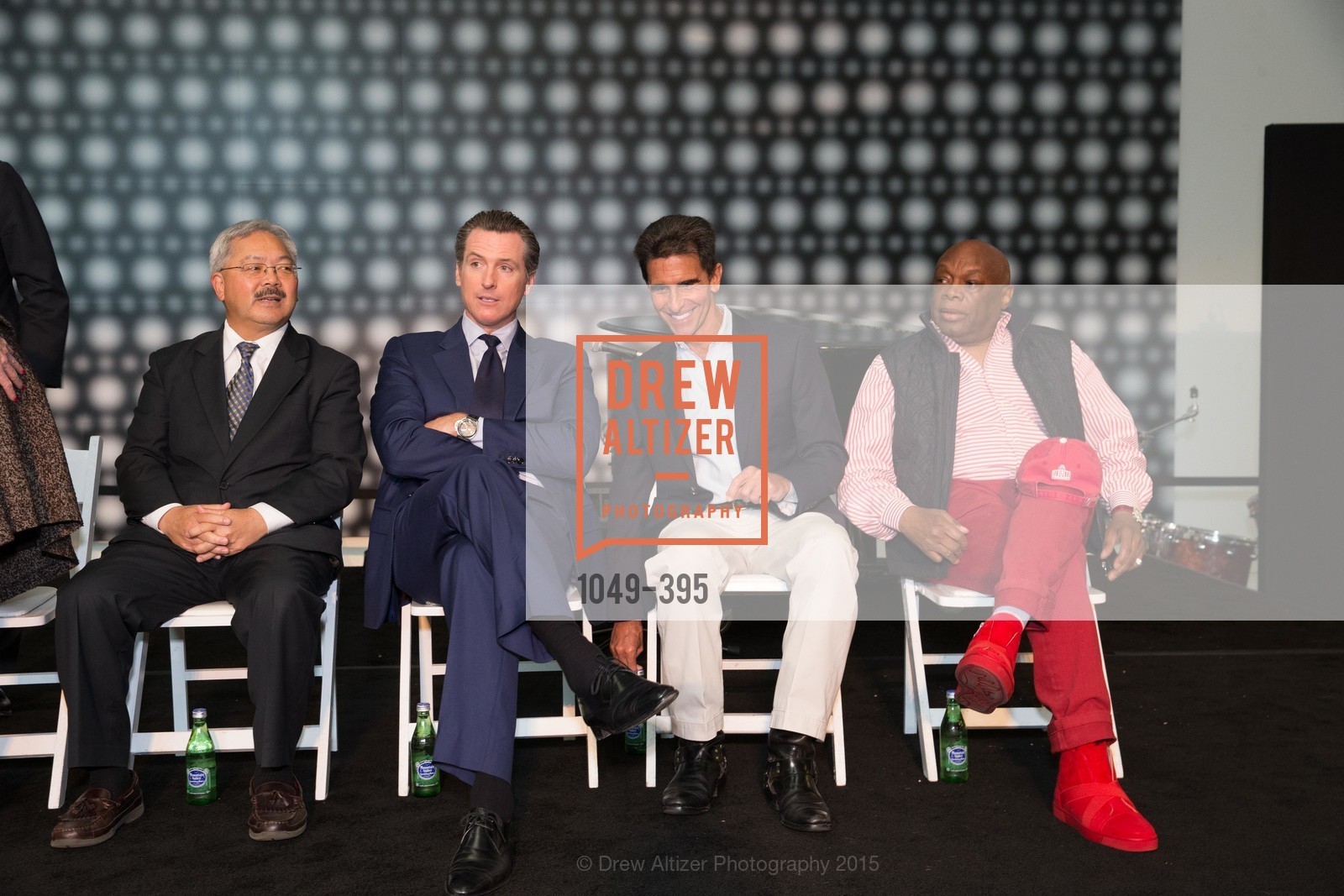 Ed Lee, Gavin Newsom, Mark Leno, Willie Brown, 10th Anniversary of the new de Young: Community Day, de Young Museum, October 17th, 2015,Drew Altizer, Drew Altizer Photography, full-service agency, private events, San Francisco photographer, photographer california