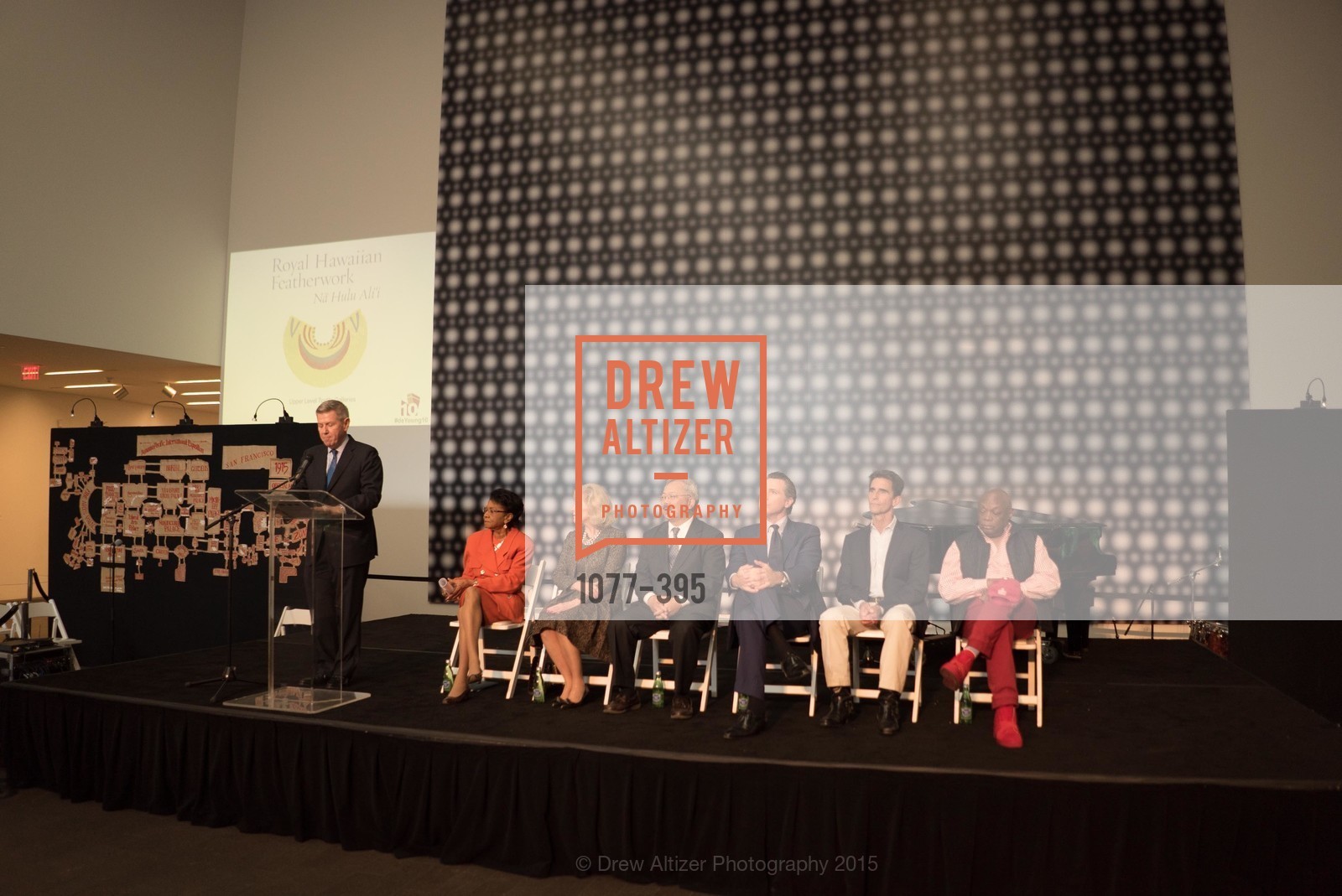 Richard Benefield, Belva Davis, Dede Wilsey, Ed Lee, Gavin Newsom, Mark Leno, Willie Brown, 10th Anniversary of the new de Young: Community Day, de Young Museum, October 17th, 2015