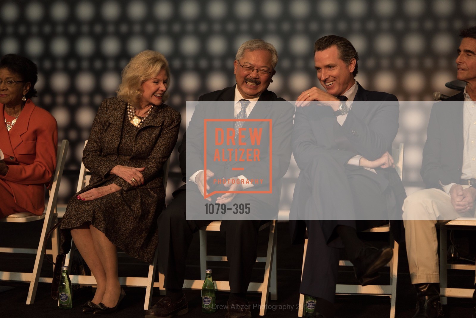 Dede Wilsey, Ed Lee, Gavin Newsom, 10th Anniversary of the new de Young: Community Day, de Young Museum, October 17th, 2015,Drew Altizer, Drew Altizer Photography, full-service agency, private events, San Francisco photographer, photographer california