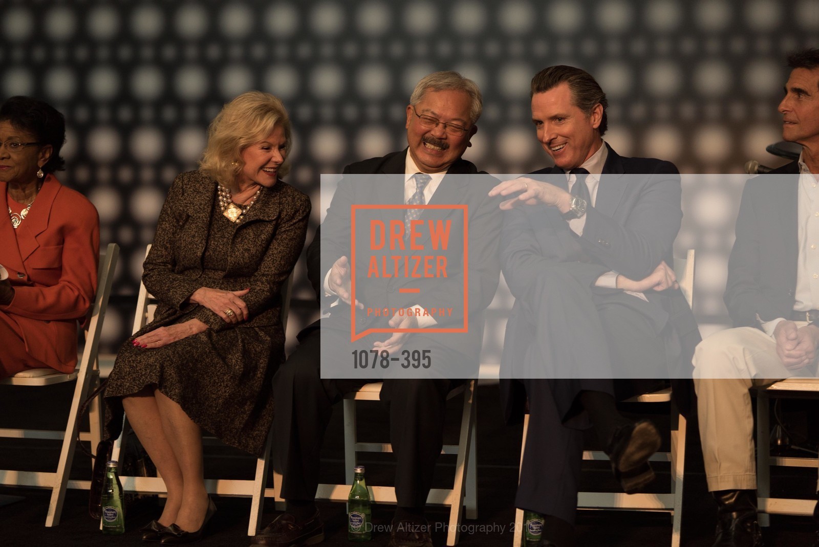 Dede Wilsey, Ed Lee, Gavin Newsom, 10th Anniversary of the new de Young: Community Day, de Young Museum, October 17th, 2015,Drew Altizer, Drew Altizer Photography, full-service agency, private events, San Francisco photographer, photographer california
