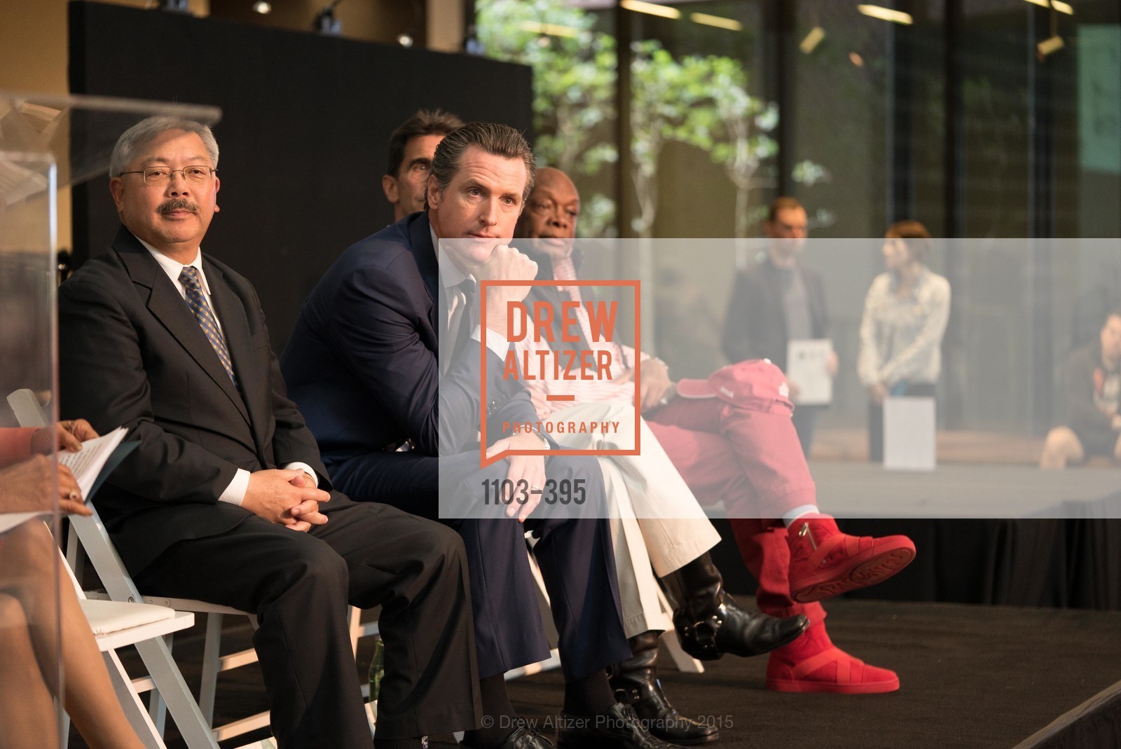 Ed Lee, Gavin Newsom, Willie Brown, 10th Anniversary of the new de Young: Community Day, de Young Museum, October 17th, 2015,Drew Altizer, Drew Altizer Photography, full-service agency, private events, San Francisco photographer, photographer california