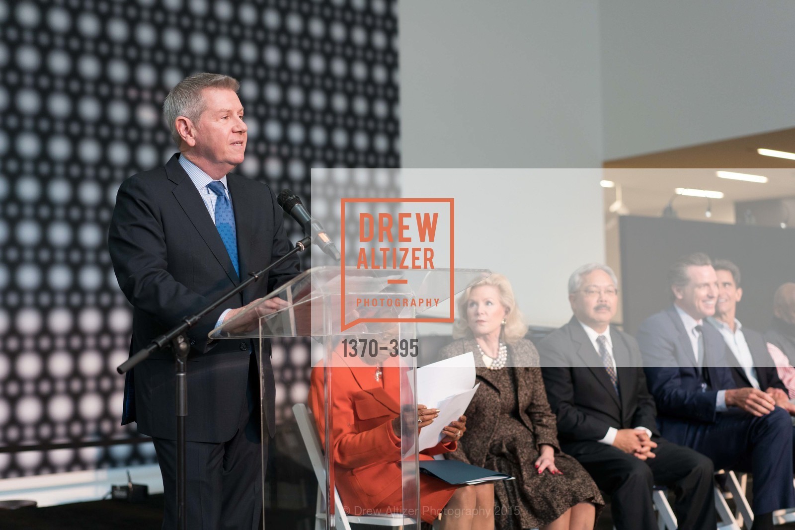 Richard Benefield, Belva Davis, Dede Wilsey, Ed Lee, Gavin Newsom, Mark Leno, 10th Anniversary of the new de Young: Community Day, de Young Museum, October 17th, 2015,Drew Altizer, Drew Altizer Photography, full-service agency, private events, San Francisco photographer, photographer california