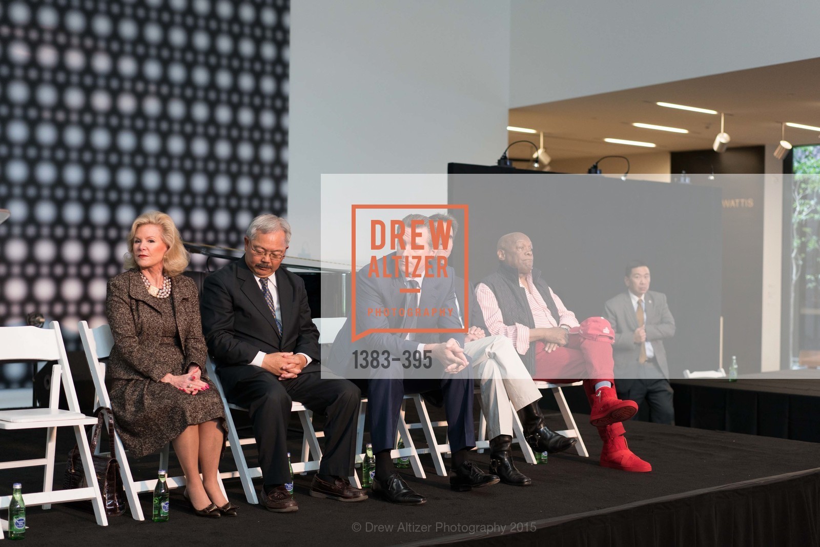 Dede Wilsey, Ed Lee, Gavin Newsom, Mark Leno, Willie Brown, 10th Anniversary of the new de Young: Community Day, de Young Museum, October 17th, 2015,Drew Altizer, Drew Altizer Photography, full-service agency, private events, San Francisco photographer, photographer california