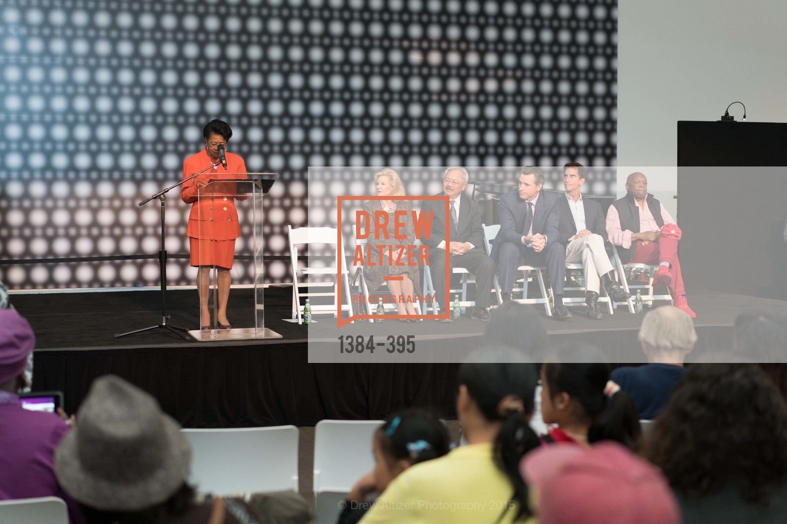 Belva Davis, Dede Wilsey, Ed Lee, Gavin Newsom, Mark Leno, Willie Brown, 10th Anniversary of the new de Young: Community Day, de Young Museum, October 17th, 2015,Drew Altizer, Drew Altizer Photography, full-service agency, private events, San Francisco photographer, photographer california
