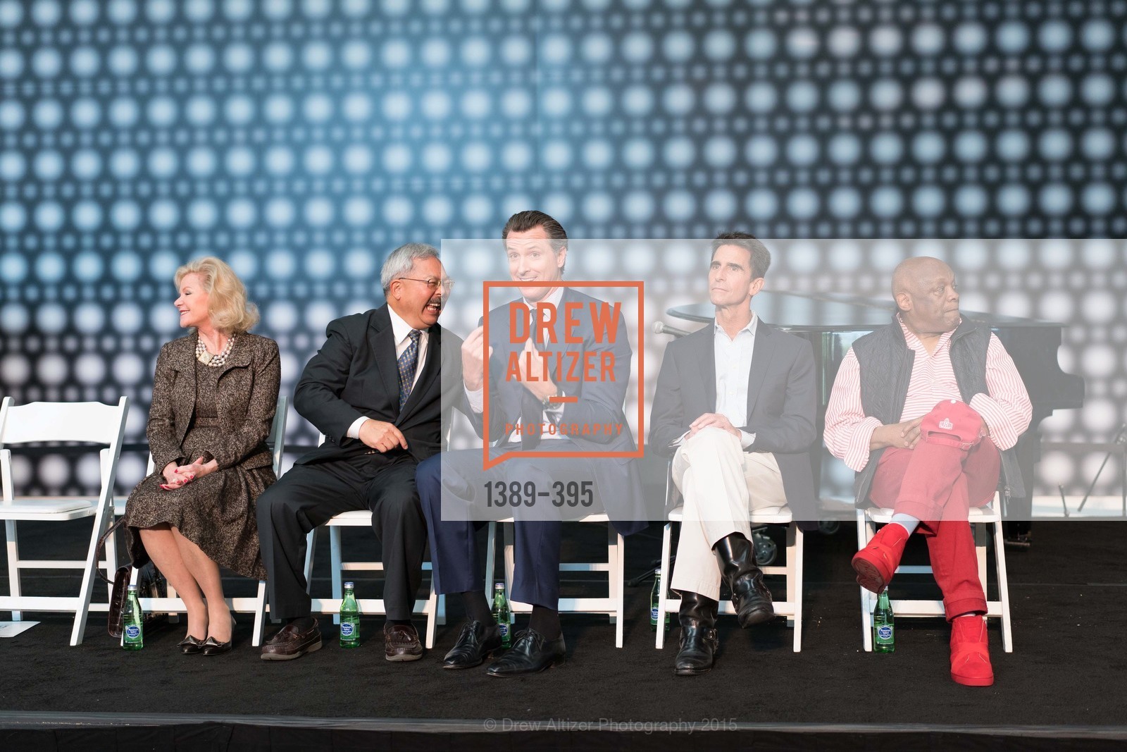 Dede Wilsey, Ed Lee, Gavin Newsom, Mark Leno, Willie Brown, 10th Anniversary of the new de Young: Community Day, de Young Museum, October 17th, 2015,Drew Altizer, Drew Altizer Photography, full-service agency, private events, San Francisco photographer, photographer california