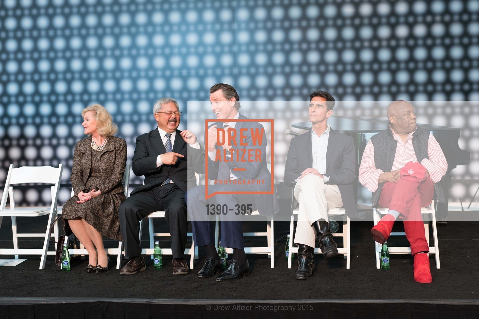Dede Wilsey, Ed Lee, Gavin Newsom, Mark Leno, Willie Brown, 10th Anniversary of the new de Young: Community Day, de Young Museum, October 17th, 2015,Drew Altizer, Drew Altizer Photography, full-service agency, private events, San Francisco photographer, photographer california