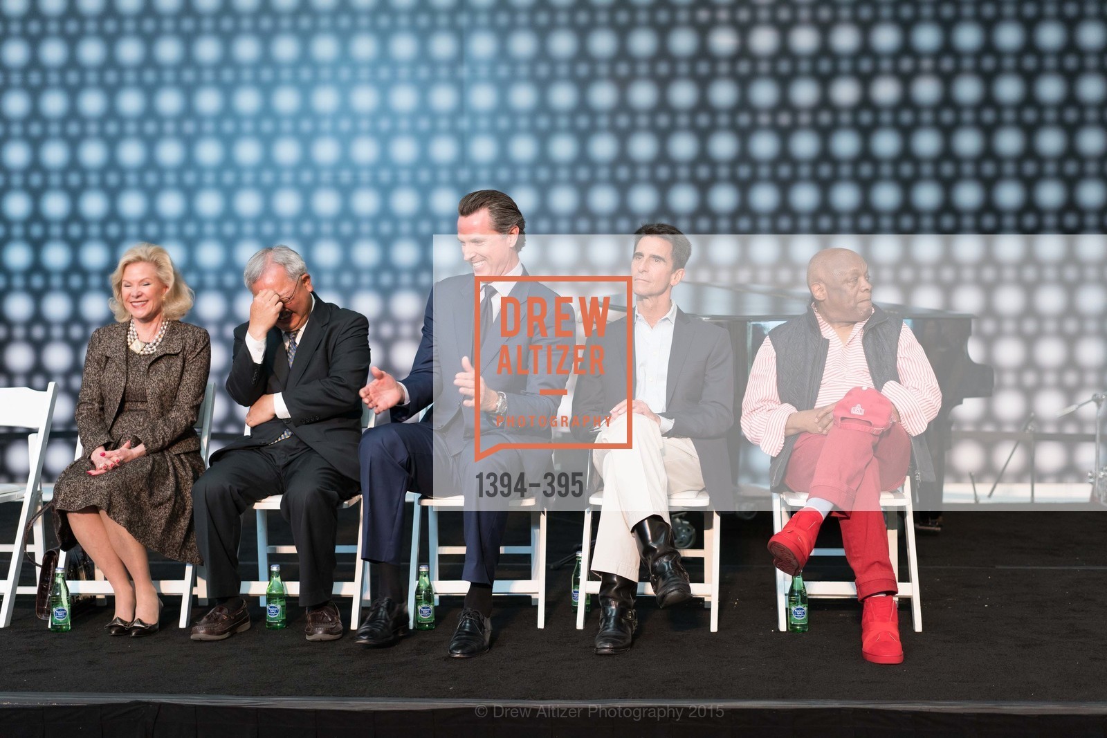 Dede Wilsey, Ed Lee, Gavin Newsom, Mark Leno, Willie Brown, 10th Anniversary of the new de Young: Community Day, de Young Museum, October 17th, 2015,Drew Altizer, Drew Altizer Photography, full-service agency, private events, San Francisco photographer, photographer california