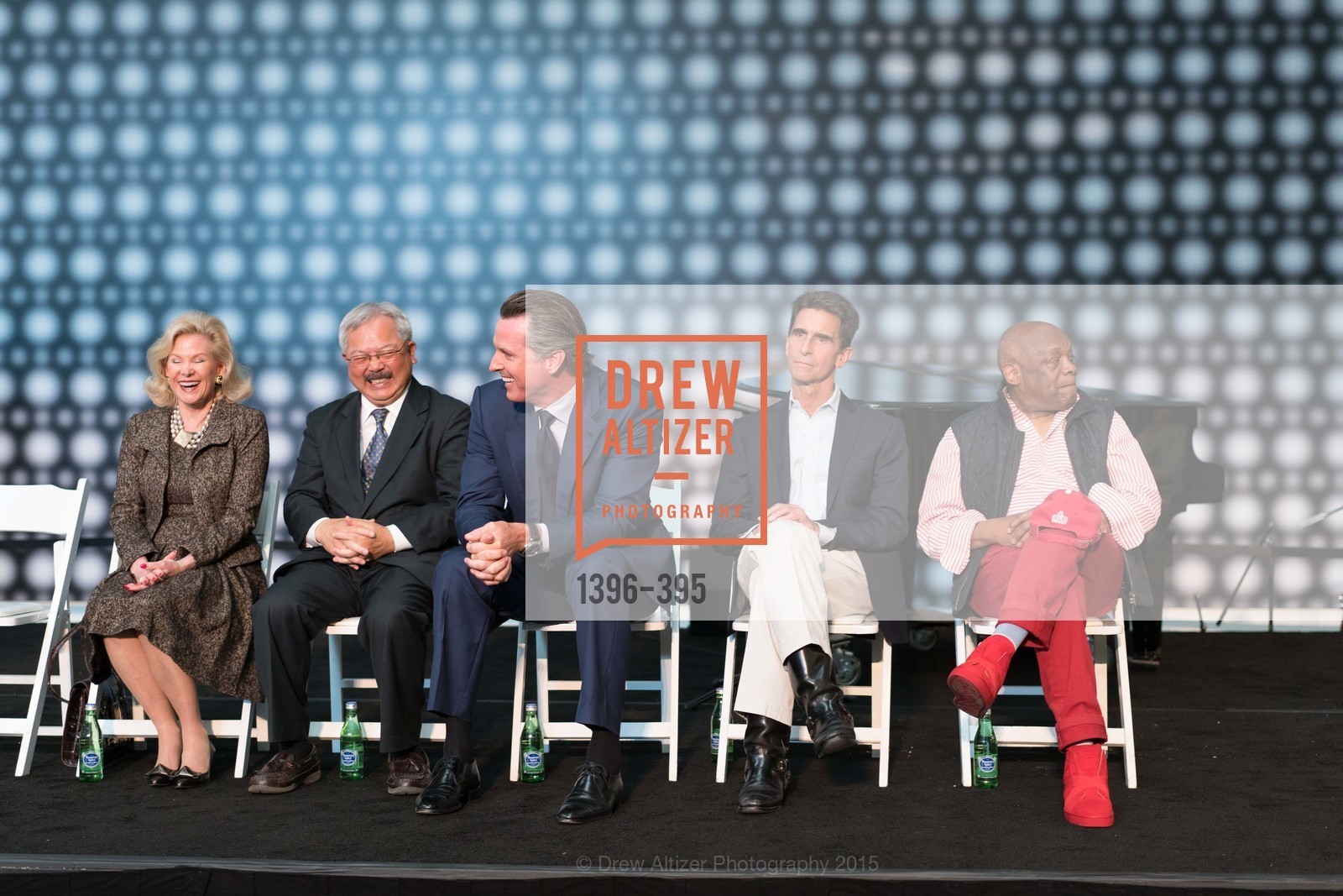 Dede Wilsey, Ed Lee, Gavin Newsom, Mark Leno, Willie Brown, 10th Anniversary of the new de Young: Community Day, de Young Museum, October 17th, 2015,Drew Altizer, Drew Altizer Photography, full-service event agency, private events, San Francisco photographer, photographer California