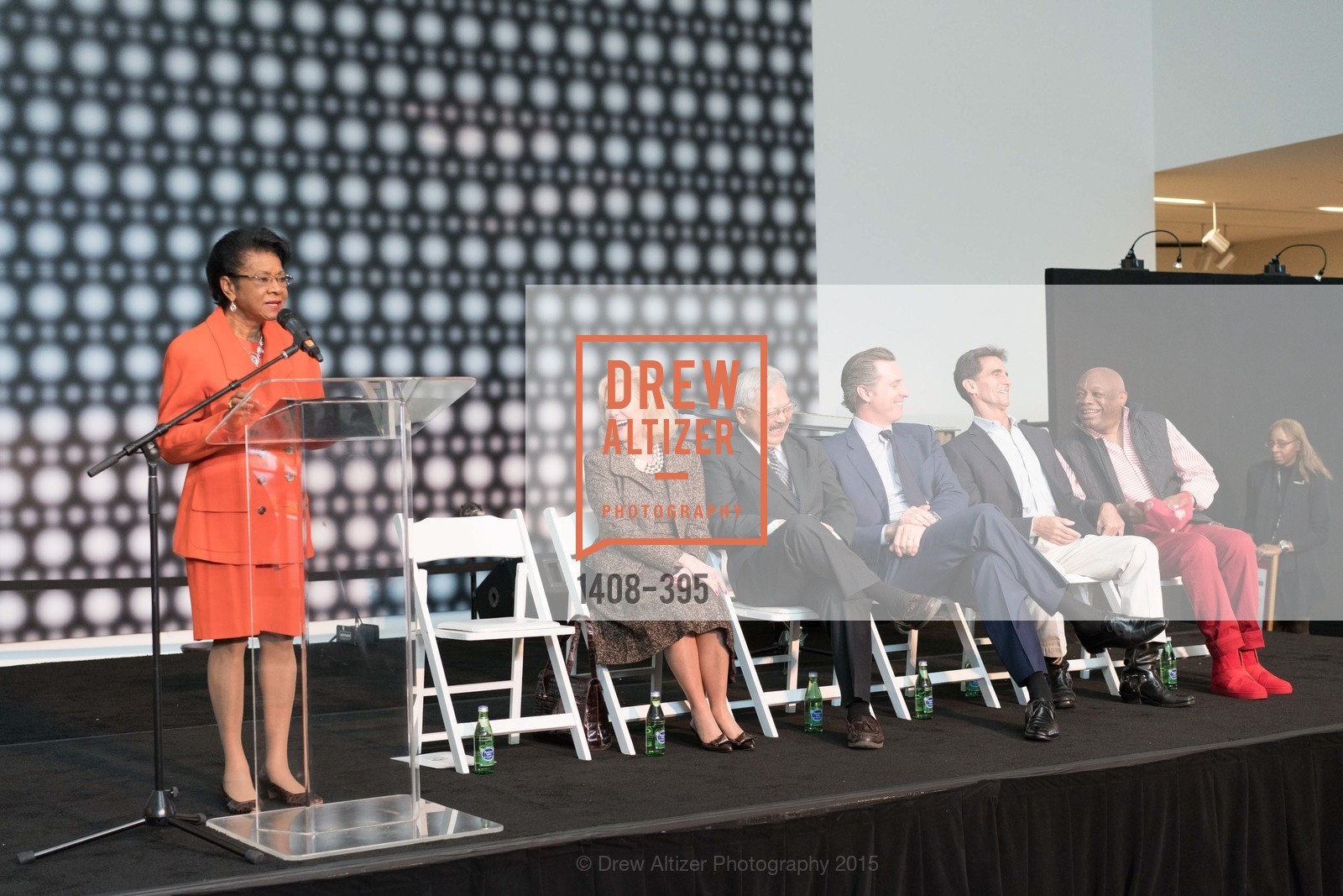 Belva Davis, Dede Wilsey, Ed Lee, Gavin Newsom, Mark Leno, Willie Brown, 10th Anniversary of the new de Young: Community Day, de Young Museum, October 17th, 2015,Drew Altizer, Drew Altizer Photography, full-service agency, private events, San Francisco photographer, photographer california