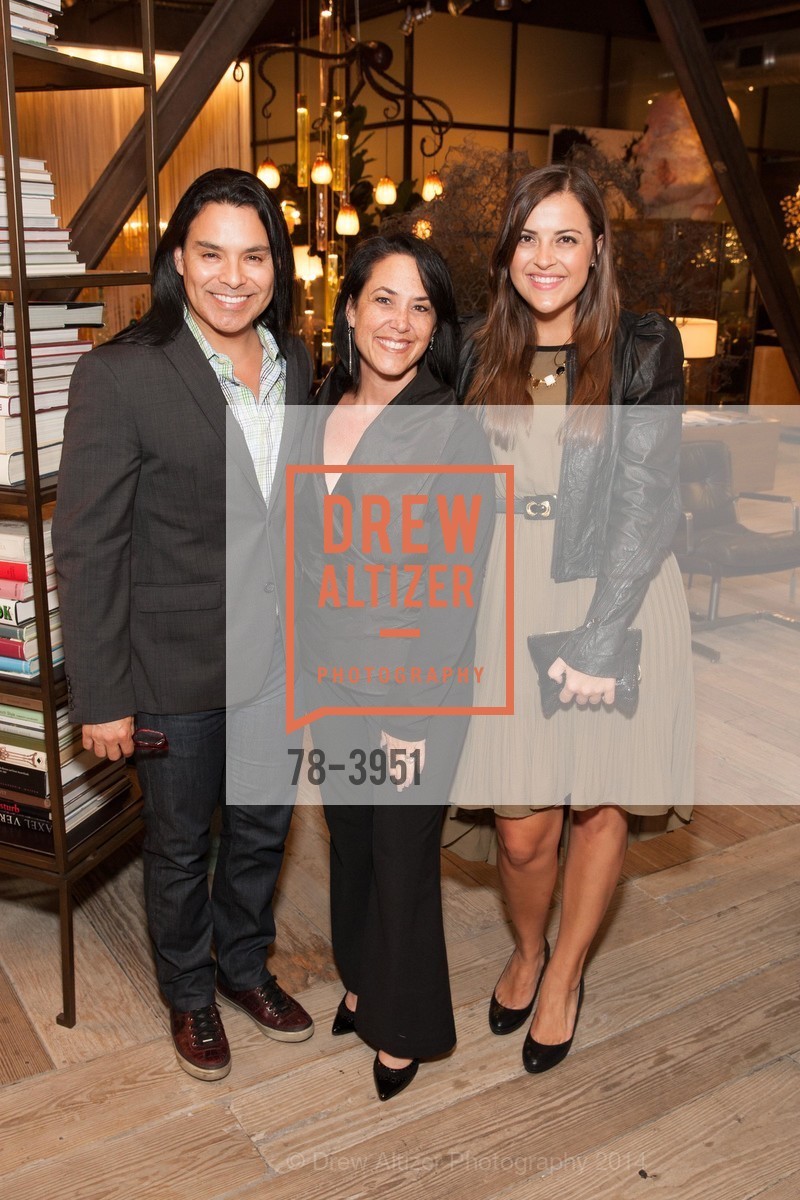 Tony Estrada, Shannon Radcliffe, Brittany Watson, LUXE INTERIORS + DESIGN MAGAZINE, San Francisco, Launch Party, US, June 25th, 2014, Photo #78-3951 Tony Estrada, Shannon Radcliffe, Brittany Watson, Photo #78-3951
