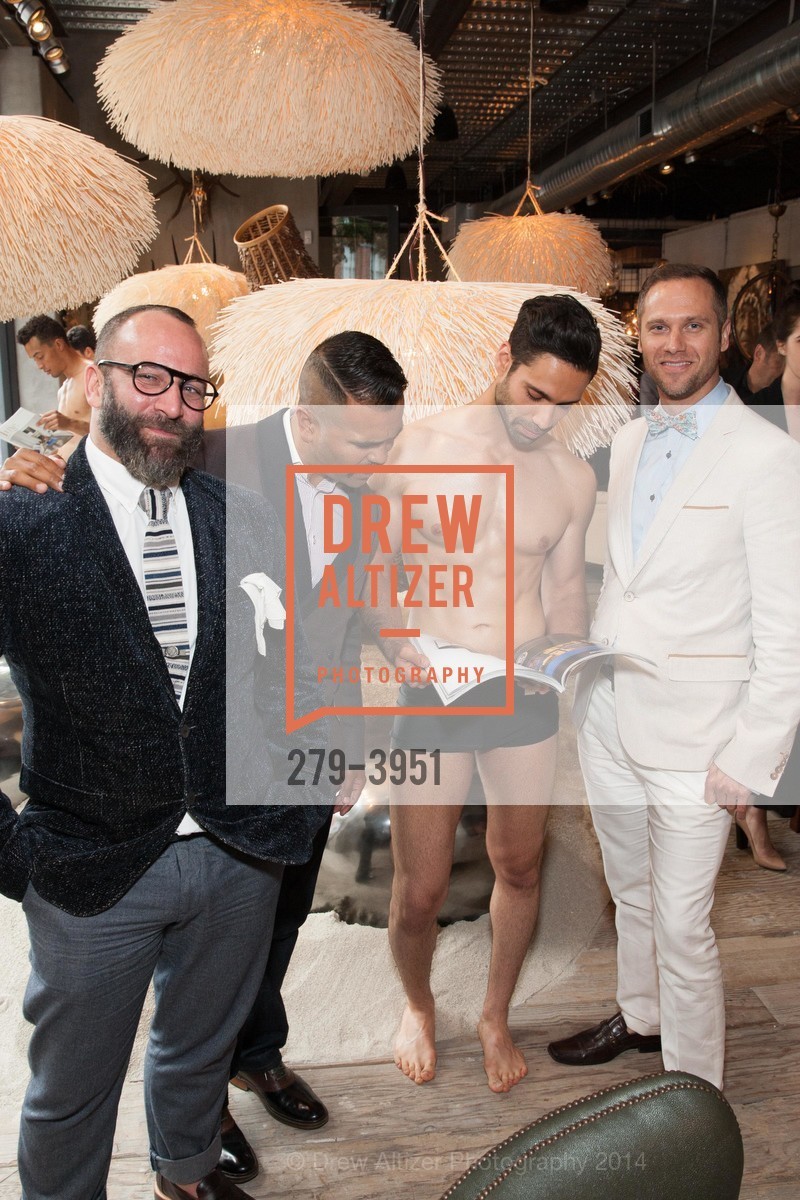 Andrew Joseph, Gino Castano, David Lasker, LUXE INTERIORS + DESIGN MAGAZINE, San Francisco, Launch Party, US, June 25th, 2014, Photo #279-3951 Andrew Joseph, Gino Castano, David Lasker, Photo #279-3951