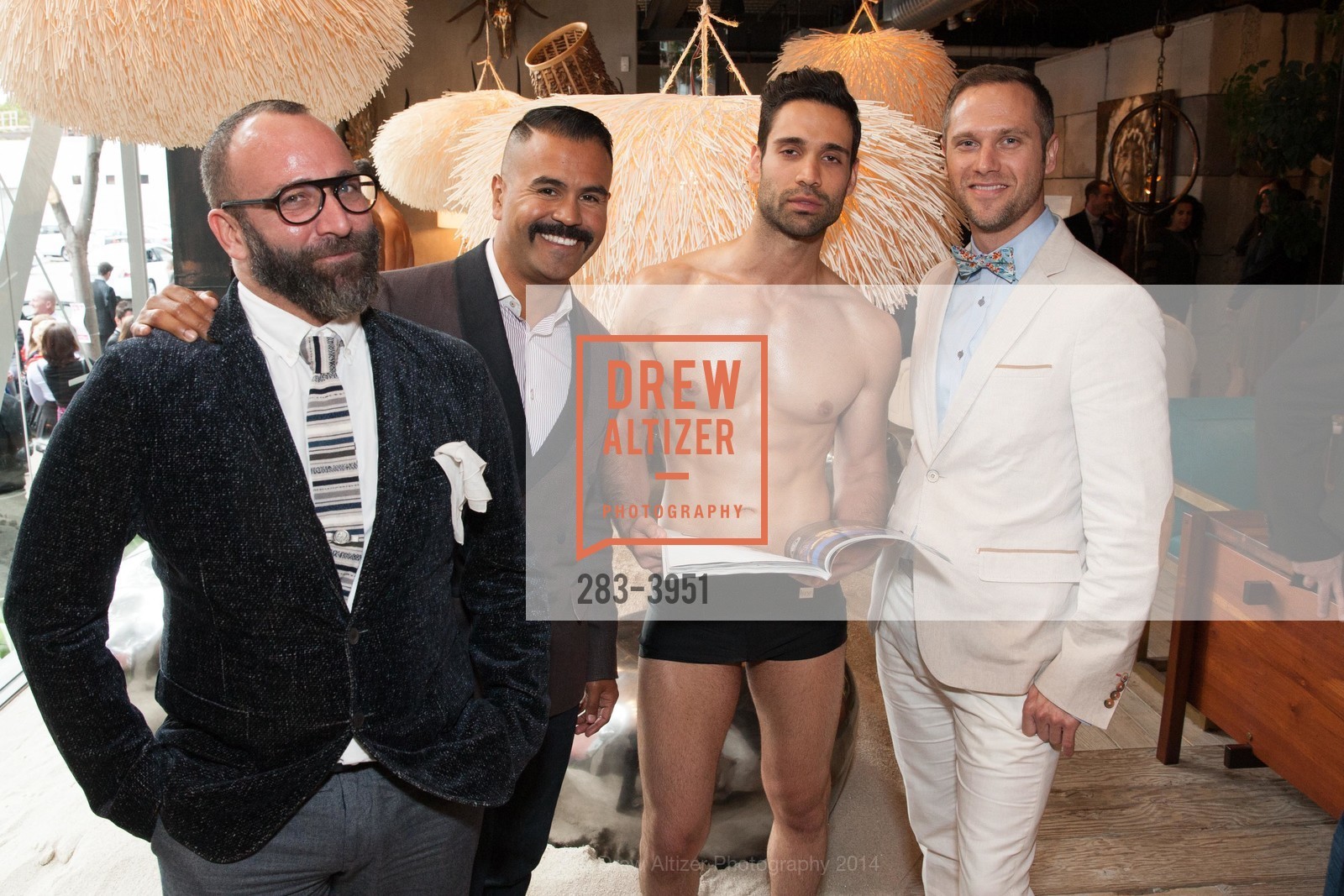 Andrew Joseph, Gino Castano, David Lasker, LUXE INTERIORS + DESIGN MAGAZINE, San Francisco, Launch Party, US, June 25th, 2014, Photo #283-3951 Andrew Joseph, Gino Castano, David Lasker, Photo #283-3951
