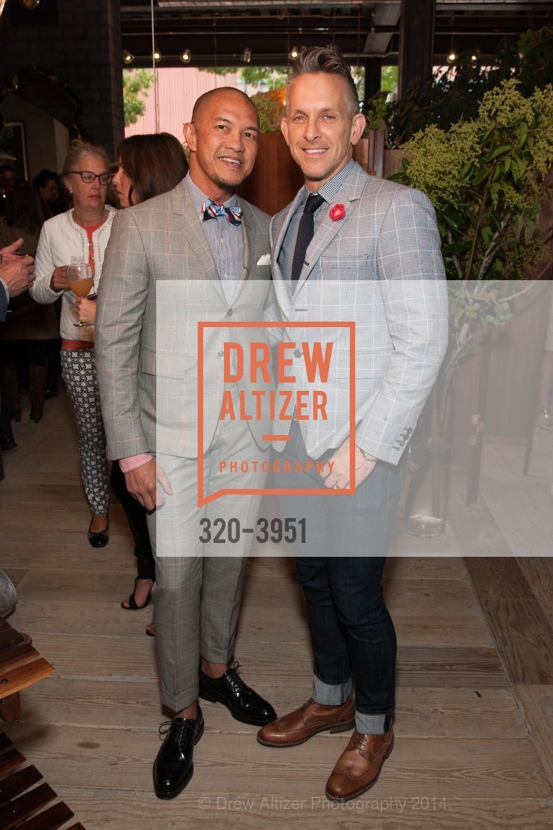 Troy Anicete, Jay Jeffers, LUXE INTERIORS + DESIGN MAGAZINE, San Francisco, Launch Party, US, June 25th, 2014, Photo #320-3951 Troy Anicete, Jay Jeffers, Photo #320-3951