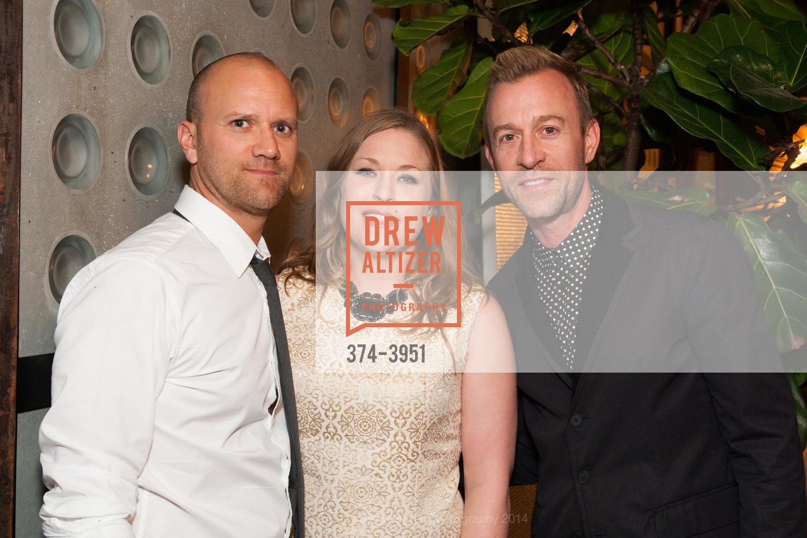 Andy Reid, Alana Dorn, Michael Purdy, LUXE INTERIORS + DESIGN MAGAZINE, San Francisco, Launch Party, US, June 25th, 2014, Photo #374-3951 Andy Reid, Alana Dorn, Michael Purdy, Photo #374-3951