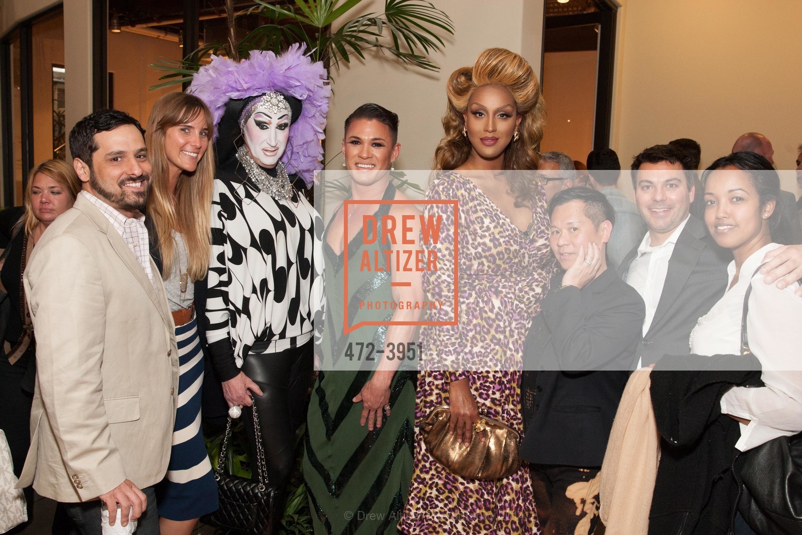 Jack Shimama, Stephanie Clark, Sister Roma, Kenshi Westover, Honey Mahogany, Baby Chic, Jason Kumpf, Hannah Samuel, LUXE INTERIORS + DESIGN MAGAZINE, San Francisco, Launch Party, US, June 25th, 2014, Photo #472-3951 Jack Shimama, Stephanie Clark, Sister Roma, Kenshi Westover, Honey Mahogany, Baby Chic, Jason Kumpf, Hannah Samuel, Photo #472-3951