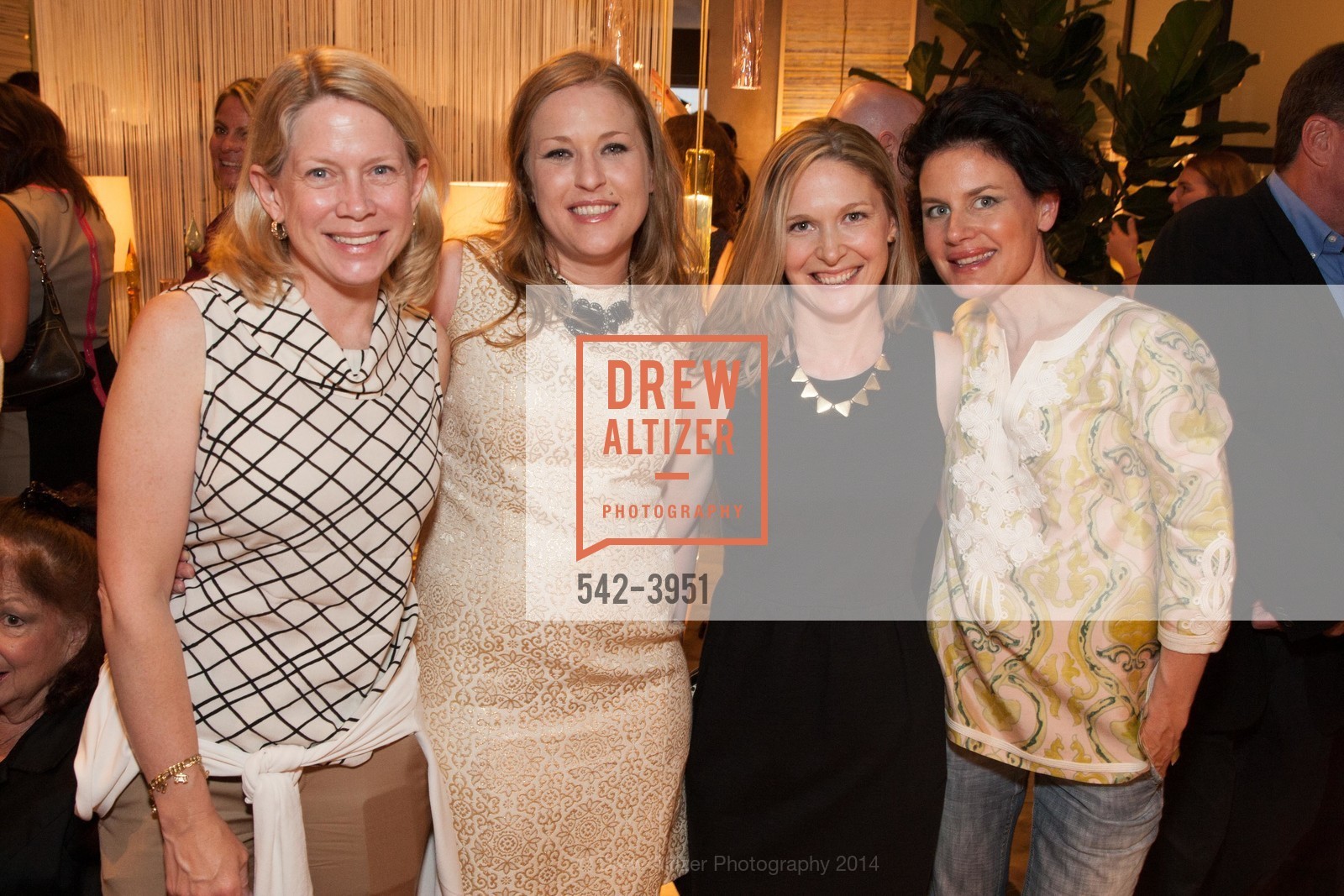 Ariane Trimuschat, Alana Dorn, Amy Harper, Katherine Kacobus, LUXE INTERIORS + DESIGN MAGAZINE, San Francisco, Launch Party, US, June 25th, 2014, Photo #542-3951 Ariane Trimuschat, Alana Dorn, Amy Harper, Katherine Kacobus, Photo #542-3951