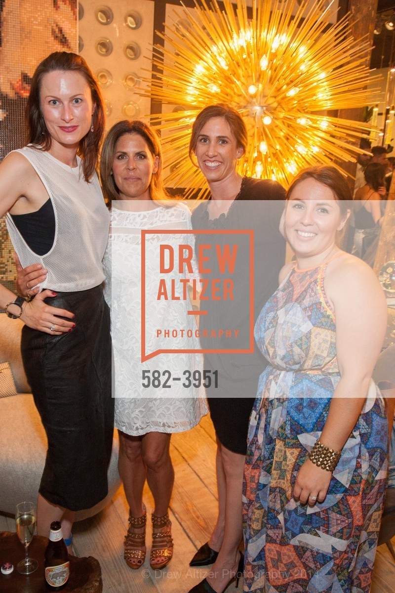 Emilie Munro, Judy Kail, Allison Davin, Rebecca Fletcher, LUXE INTERIORS + DESIGN MAGAZINE, San Francisco, Launch Party, US, June 25th, 2014, Photo #582-3951 Emilie Munro, Judy Kail, Allison Davin, Rebecca Fletcher, Photo #582-3951