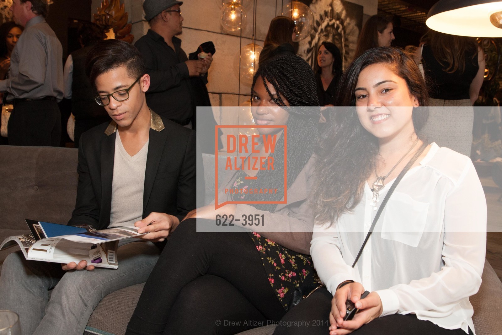 Charles Williams, Khristina Alford, Ekta Shah, LUXE INTERIORS + DESIGN MAGAZINE, San Francisco, Launch Party, US, June 25th, 2014, Photo #622-3951 Charles Williams, Khristina Alford, Ekta Shah, Photo #622-3951