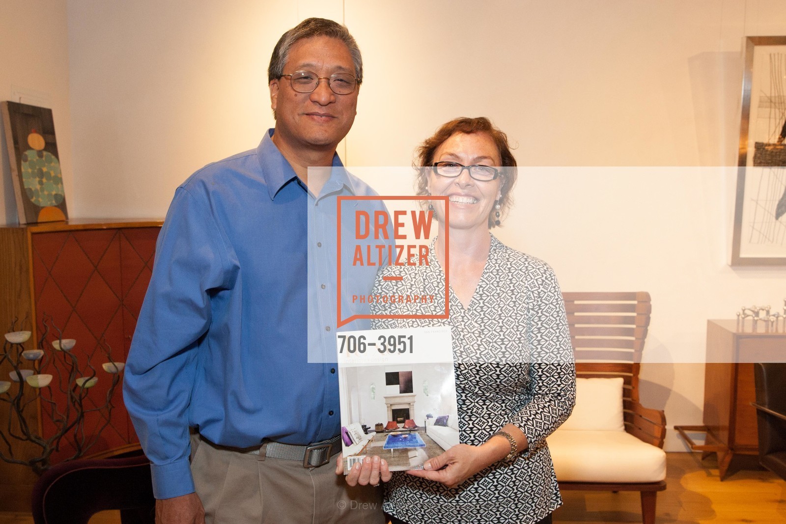 Fred Wee, Shari Schoenecker, LUXE INTERIORS + DESIGN MAGAZINE, San Francisco, Launch Party, US, June 25th, 2014, Photo #706-3951 Fred Wee, Shari Schoenecker, Photo #706-3951