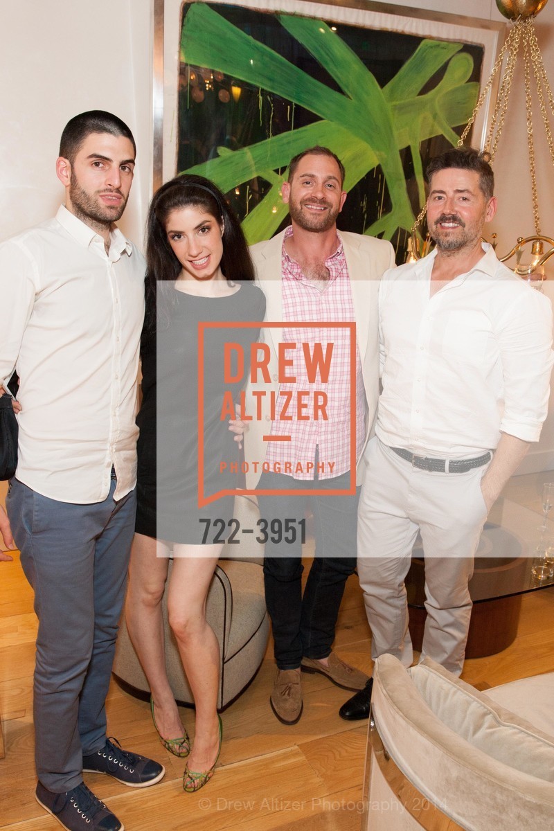 Melvin Karsenti, Mathilde Karsenti, Todd Eldgridge, Tom Eldridge, LUXE INTERIORS + DESIGN MAGAZINE, San Francisco, Launch Party, US, June 25th, 2014, Photo #722-3951 Melvin Karsenti, Mathilde Karsenti, Todd Eldgridge, Tom Eldridge, Photo #722-3951