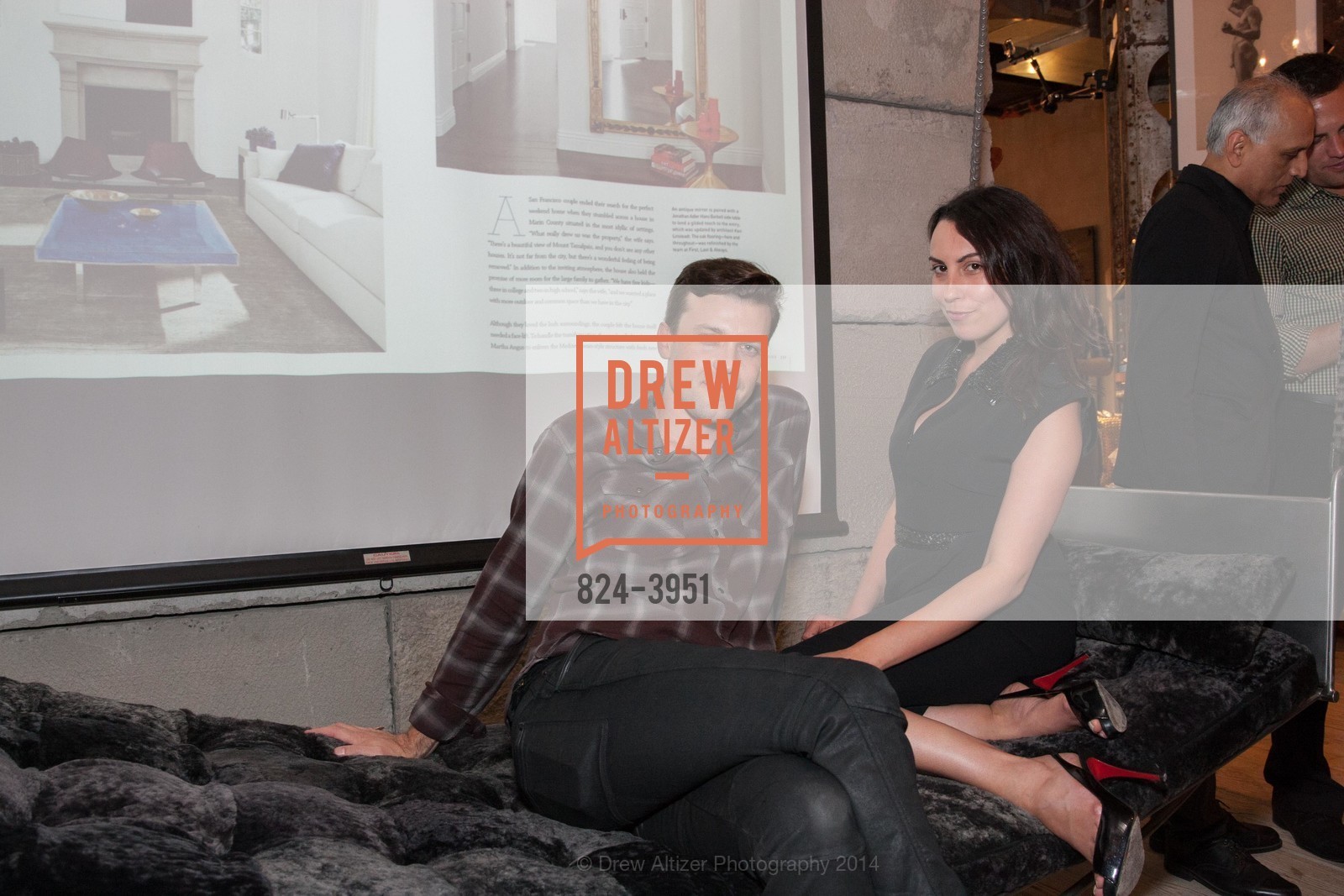 Hunter Boucher, Bianca Nolfi, LUXE INTERIORS + DESIGN MAGAZINE, San Francisco, Launch Party, US, June 25th, 2014, Photo #824-3951 Hunter Boucher, Bianca Nolfi, Photo #824-3951