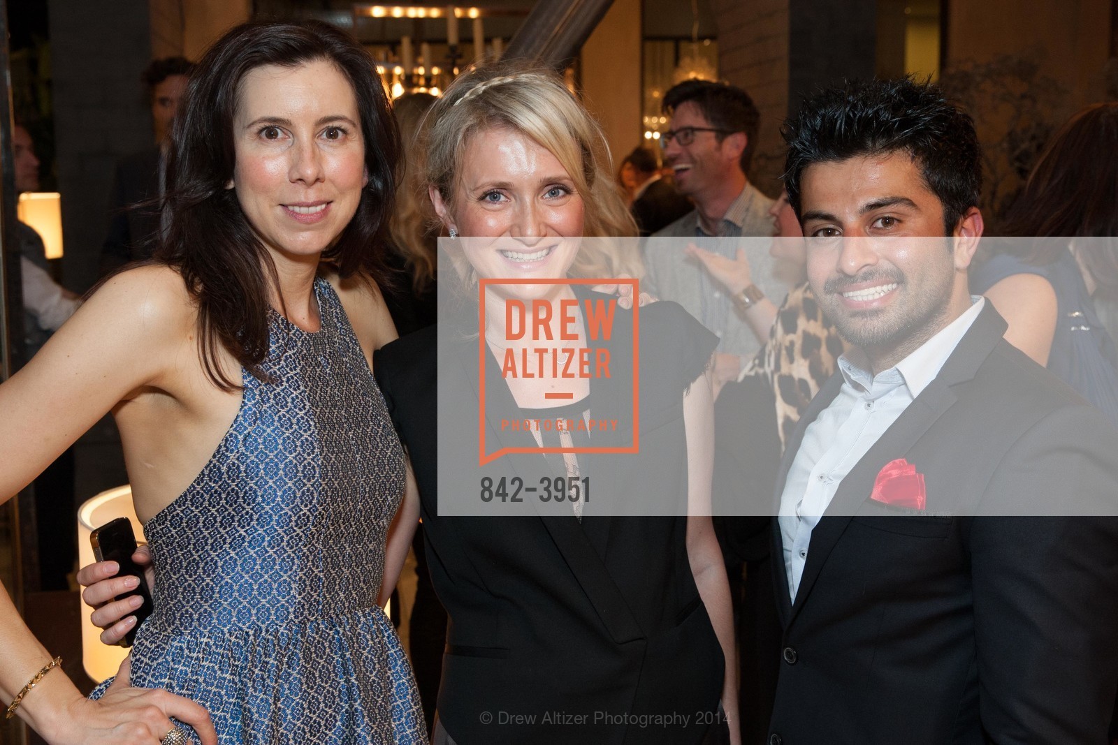 Allison Salazar, Natalia Kolb, Anthony Devani, LUXE INTERIORS + DESIGN MAGAZINE, San Francisco, Launch Party, US, June 25th, 2014, Photo #842-3951 Allison Salazar, Natalia Kolb, Anthony Devani, Photo #842-3951