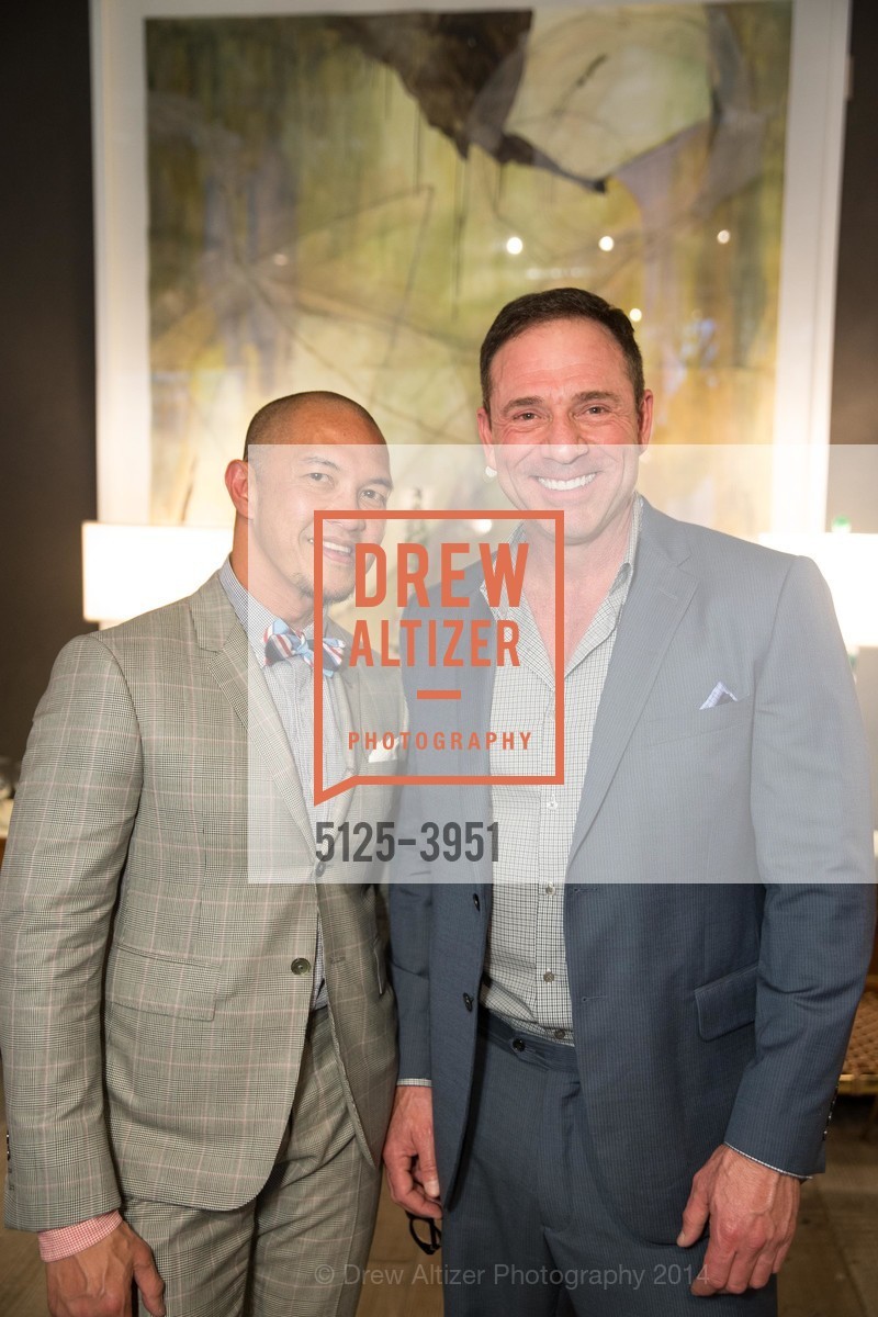Troy Anicete, Greg Unti, LUXE INTERIORS + DESIGN MAGAZINE, San Francisco, Launch Party, US, June 25th, 2014, Photo #5125-3951 Troy Anicete, Greg Unti, Photo #5125-3951