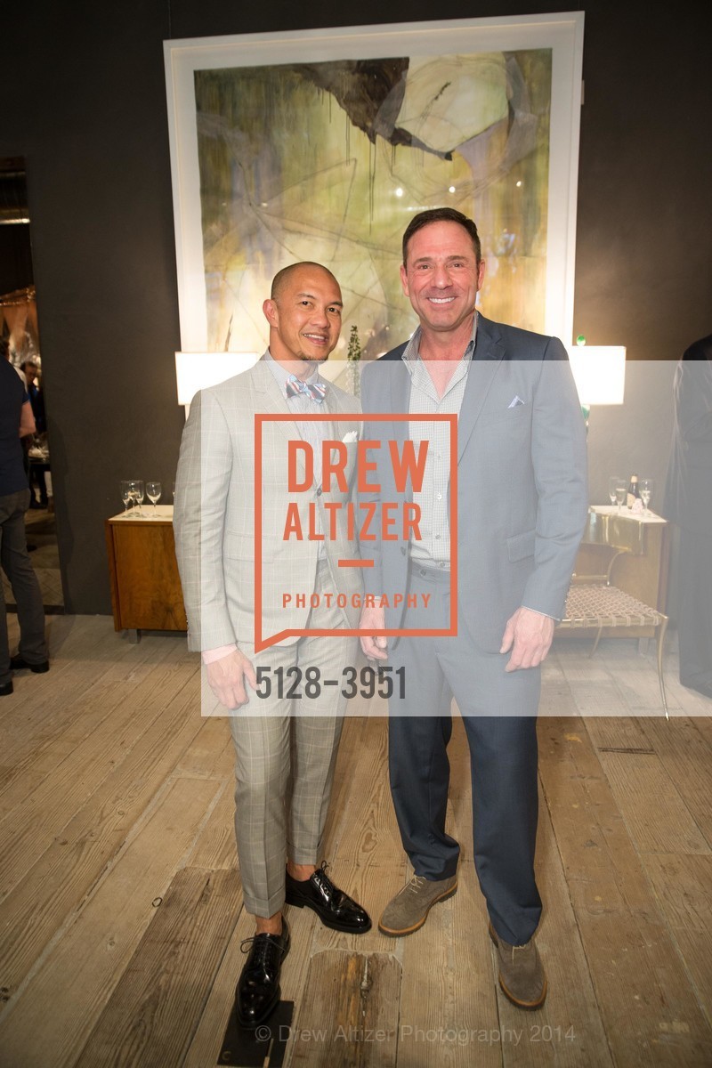 Troy Anicete, Greg Unti, LUXE INTERIORS + DESIGN MAGAZINE, San Francisco, Launch Party, US, June 25th, 2014, Photo #5128-3951 Troy Anicete, Greg Unti, Photo #5128-3951