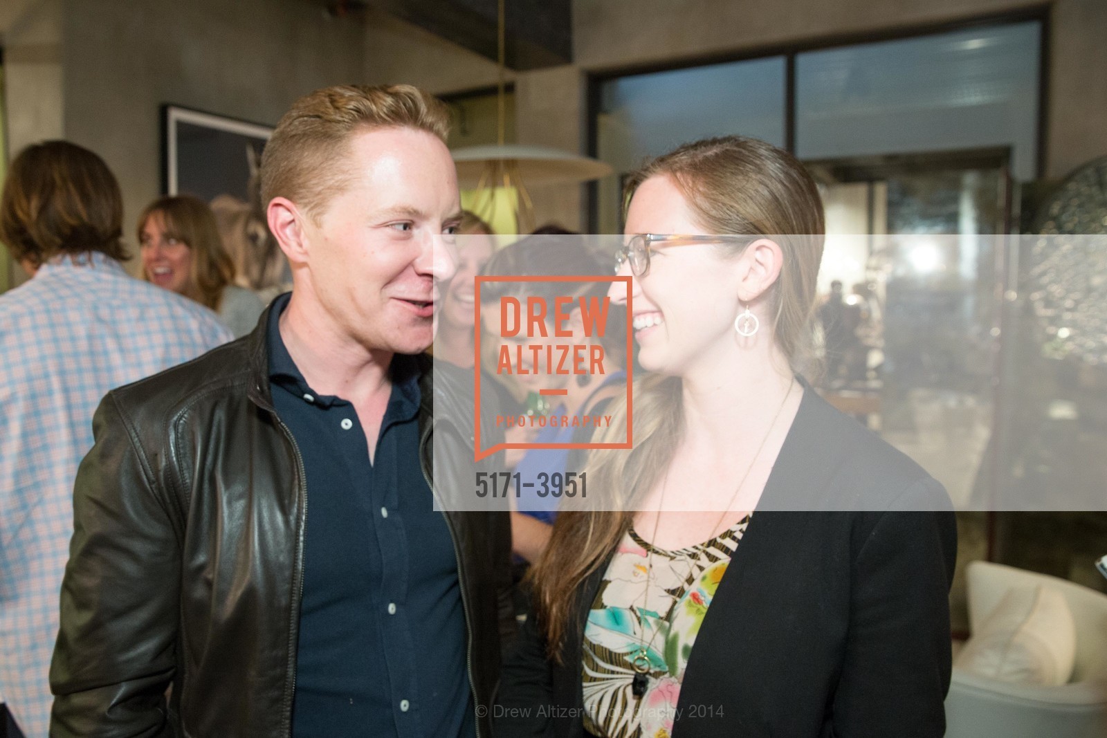 Eric Zimmerman, Cheska Hansen, LUXE INTERIORS + DESIGN MAGAZINE, San Francisco, Launch Party, US, June 25th, 2014, Photo #5171-3951 Eric Zimmerman, Cheska Hansen, Photo #5171-3951