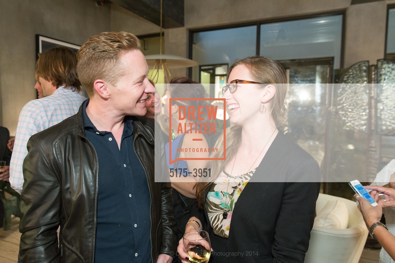 Eric Zimmerman, Cheska Hansen, LUXE INTERIORS + DESIGN MAGAZINE, San Francisco, Launch Party, US, June 25th, 2014, Photo #5175-3951 Eric Zimmerman, Cheska Hansen, Photo #5175-3951