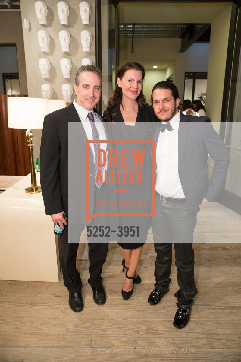 Jonthan Treisman, Mary Treisman, Alexander Ali, LUXE INTERIORS + DESIGN MAGAZINE, San Francisco, Launch Party, US, June 25th, 2014, Photo #5252-3951 Jonthan Treisman, Mary Treisman, Alexander Ali, Photo #5252-3951