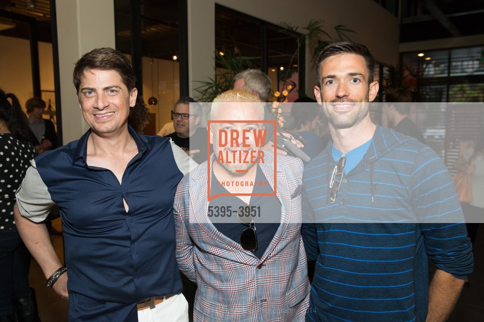 Aubrey Brewster, Victor Vargas, Roy Burdick, LUXE INTERIORS + DESIGN MAGAZINE, San Francisco, Launch Party, US, June 25th, 2014, Photo #5395-3951 Aubrey Brewster, Victor Vargas, Roy Burdick, Photo #5395-3951