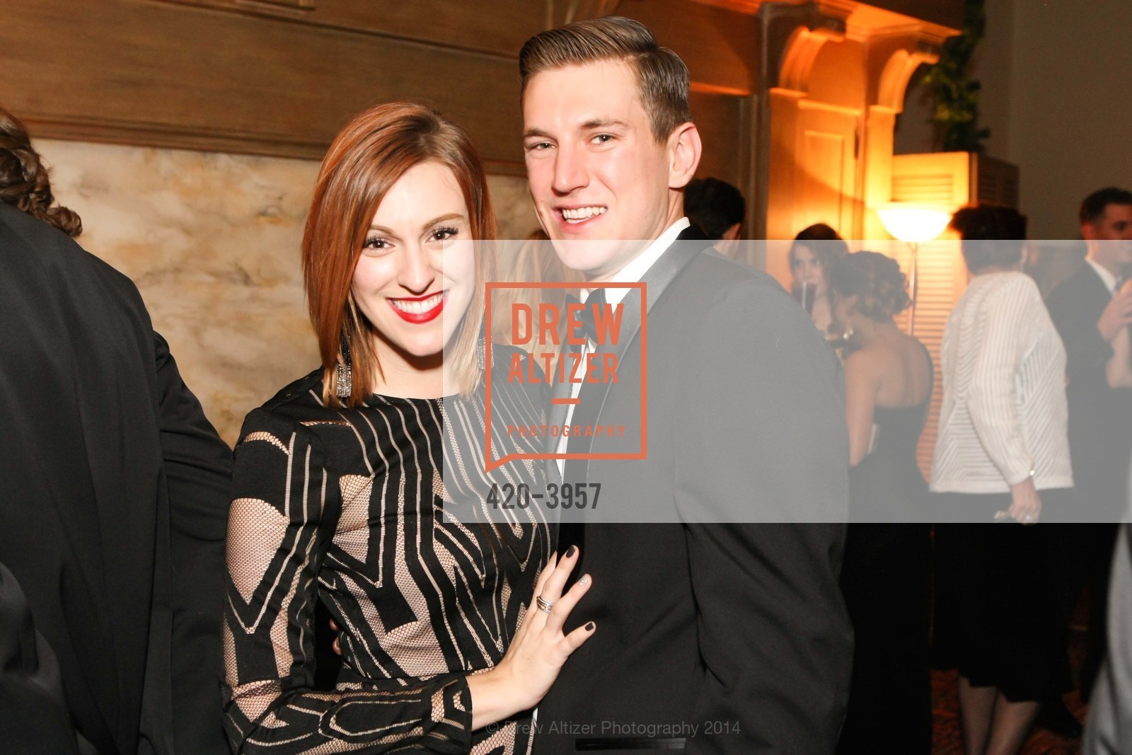 Christine Robitaille, Chris Bucceri, SPINSTERS OF SAN FRANCISCO Holiday Ball, US, December 14th, 2014, Photo #420-3957 Christine Robitaille, Chris Bucceri, Photo #420-3957