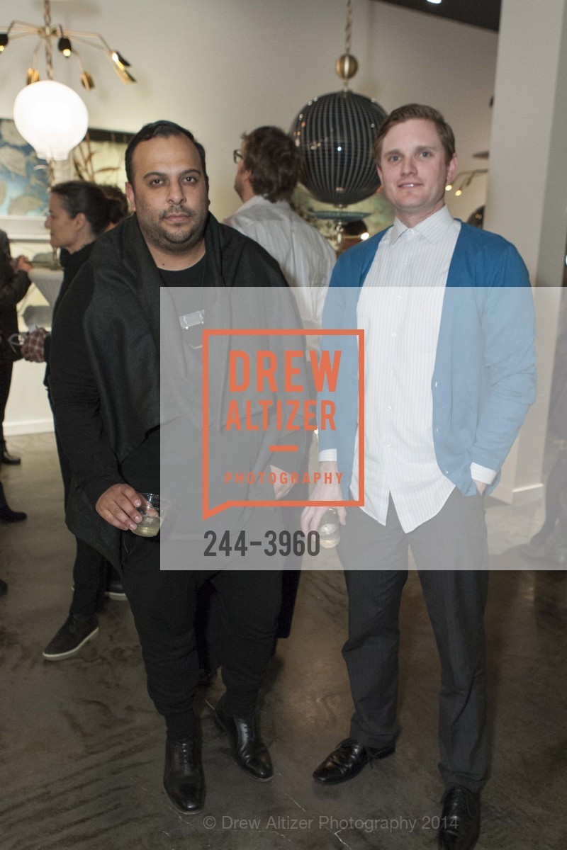 Michael Hilal, Grant Curtis, TOTEM Opening at The Future Perfect, US, February 27th, 2014, Photo #244-3960 Michael Hilal, Grant Curtis, Photo #244-3960