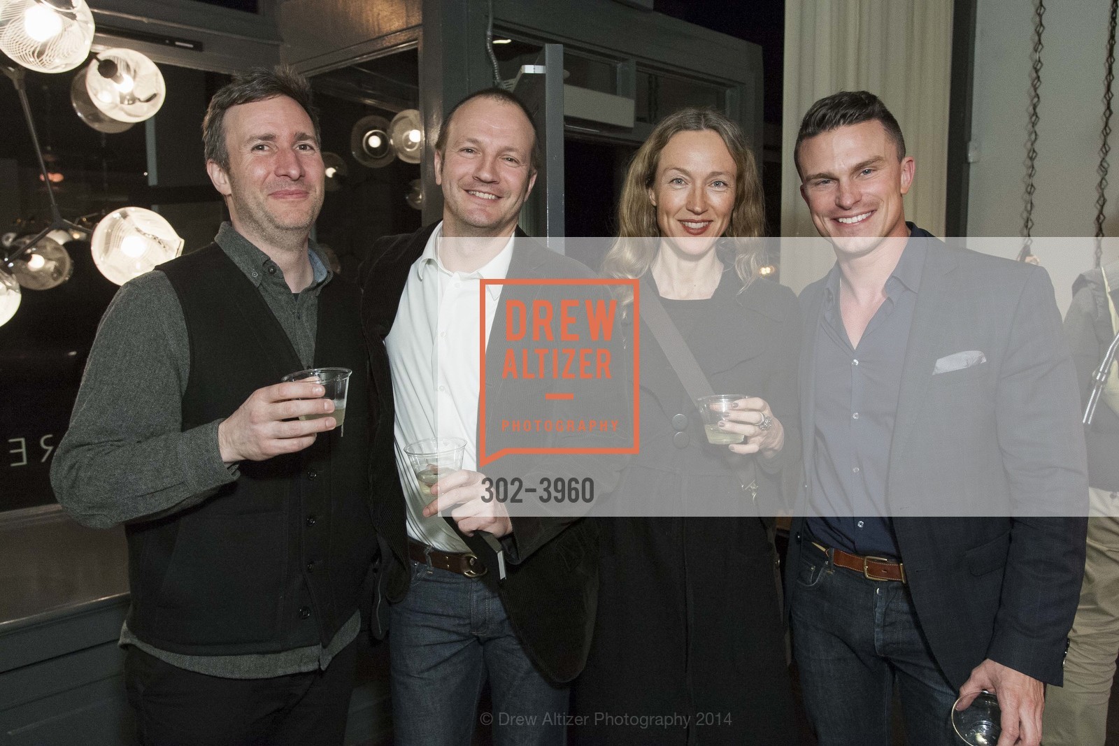 Peter Guthrie, Micha Leiner, Susanne Schaal, Guillaume Coutheillas, TOTEM Opening at The Future Perfect, US, February 27th, 2014, Photo #302-3960 Peter Guthrie, Micha Leiner, Susanne Schaal, Guillaume Coutheillas, Photo #302-3960