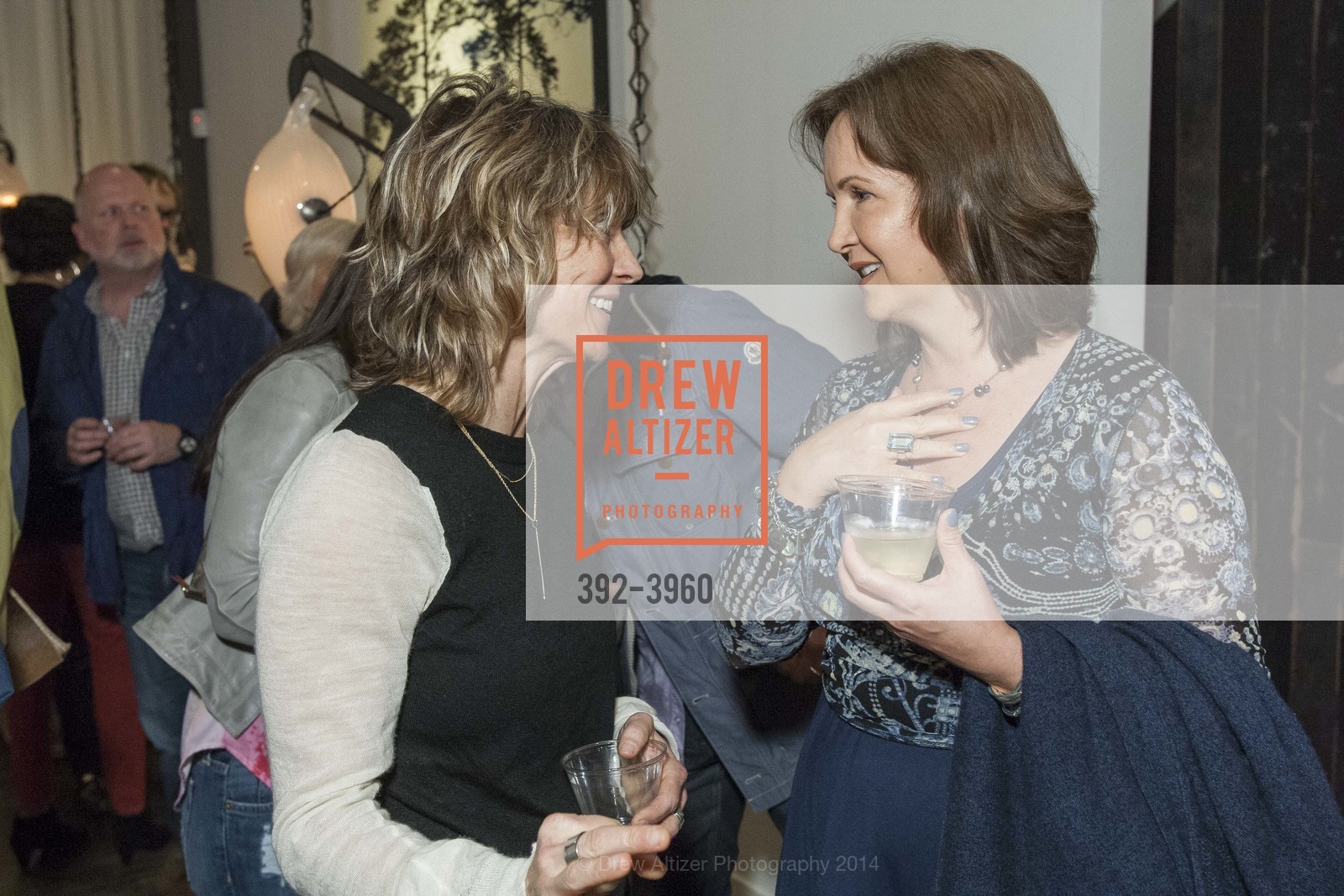 Nancy Callan, Claudia Juestel, TOTEM Opening at The Future Perfect, US, February 27th, 2014, Photo #392-3960 Nancy Callan, Claudia Juestel, Photo #392-3960