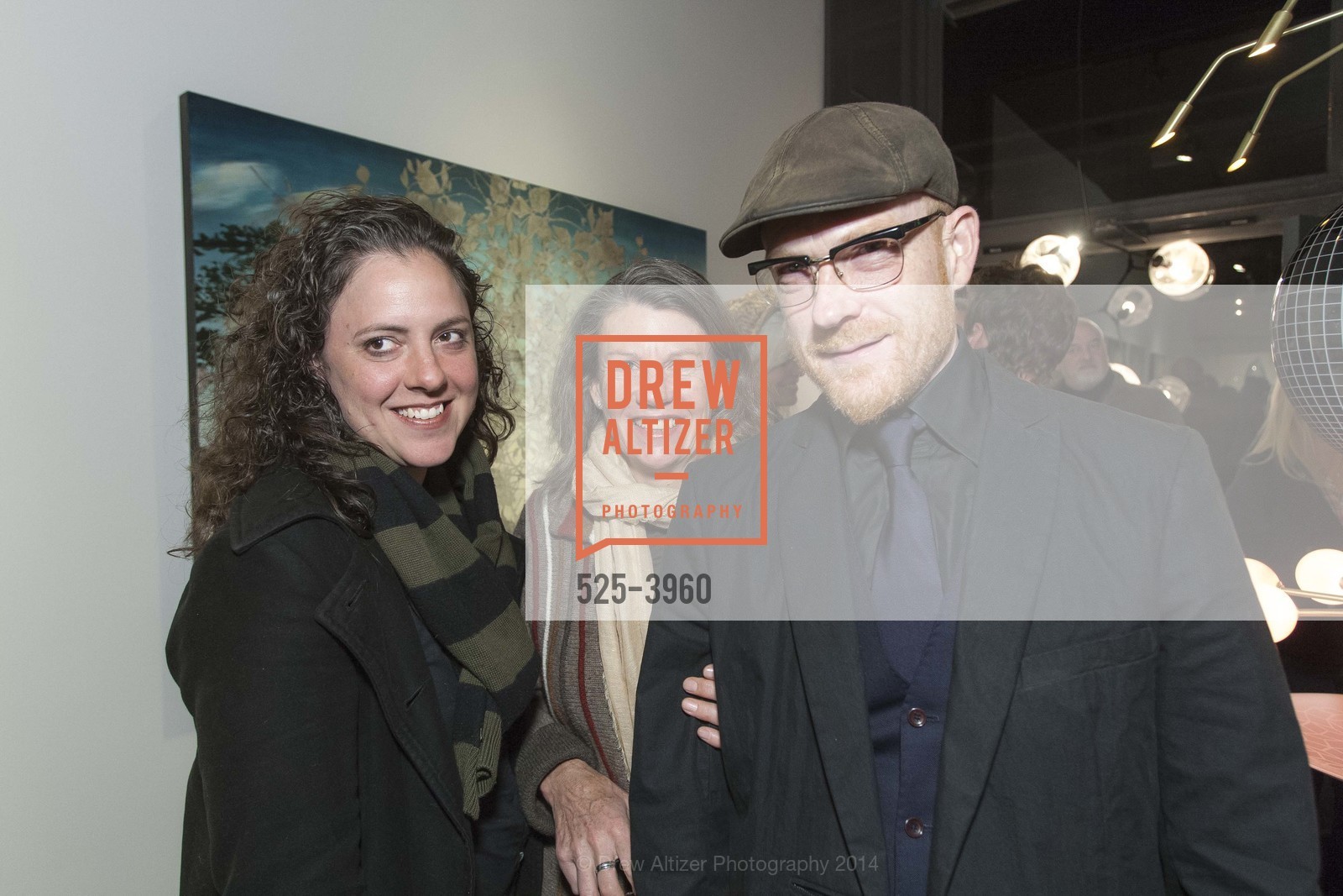 Zoi Antonitsas, Loretta Keller, Kevin Scott, TOTEM Opening at The Future Perfect, US, February 27th, 2014, Photo #525-3960 Zoi Antonitsas, Loretta Keller, Kevin Scott, Photo #525-3960